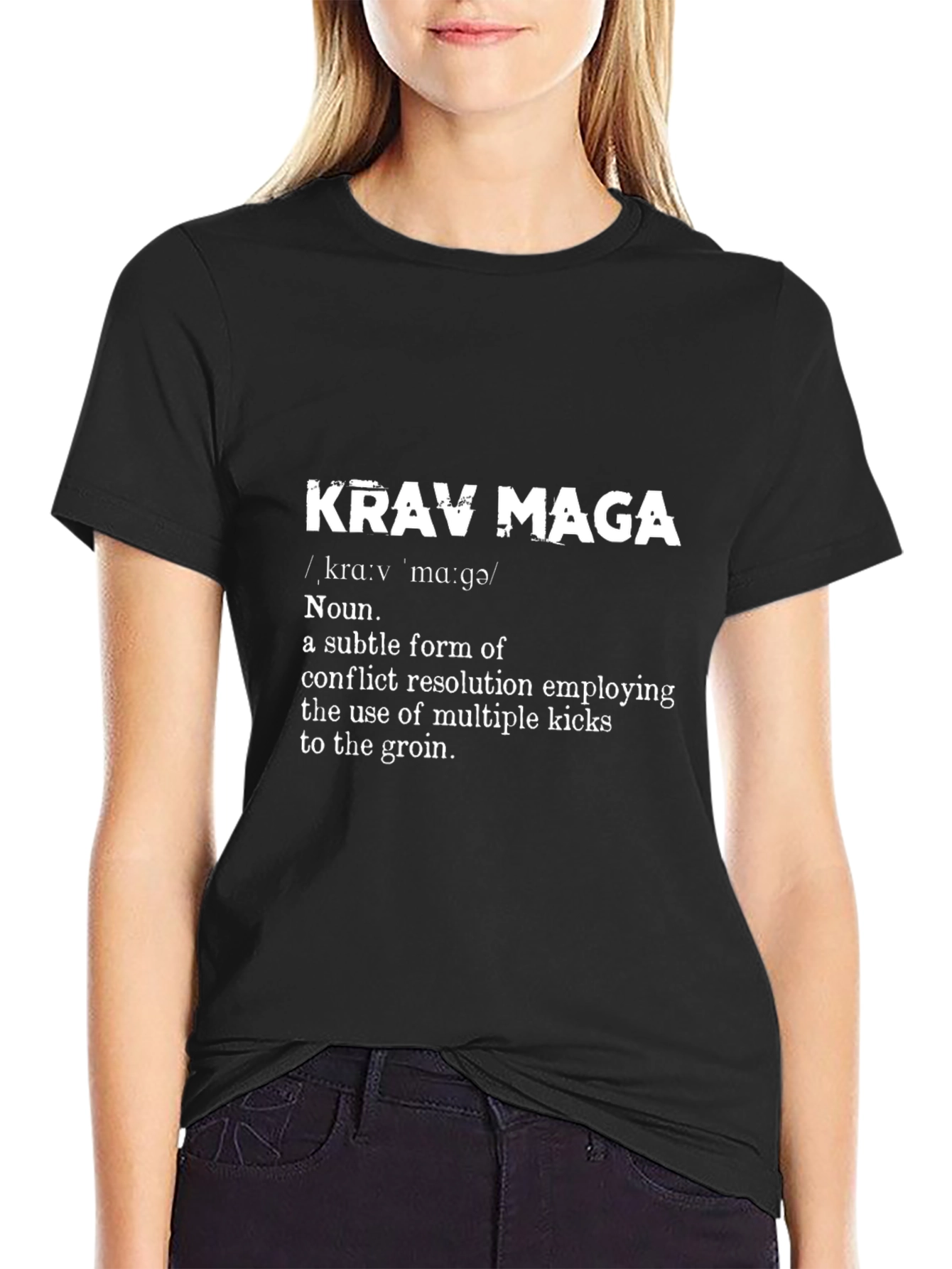 Krav Maga Definition T-Shirt - Martial Arts