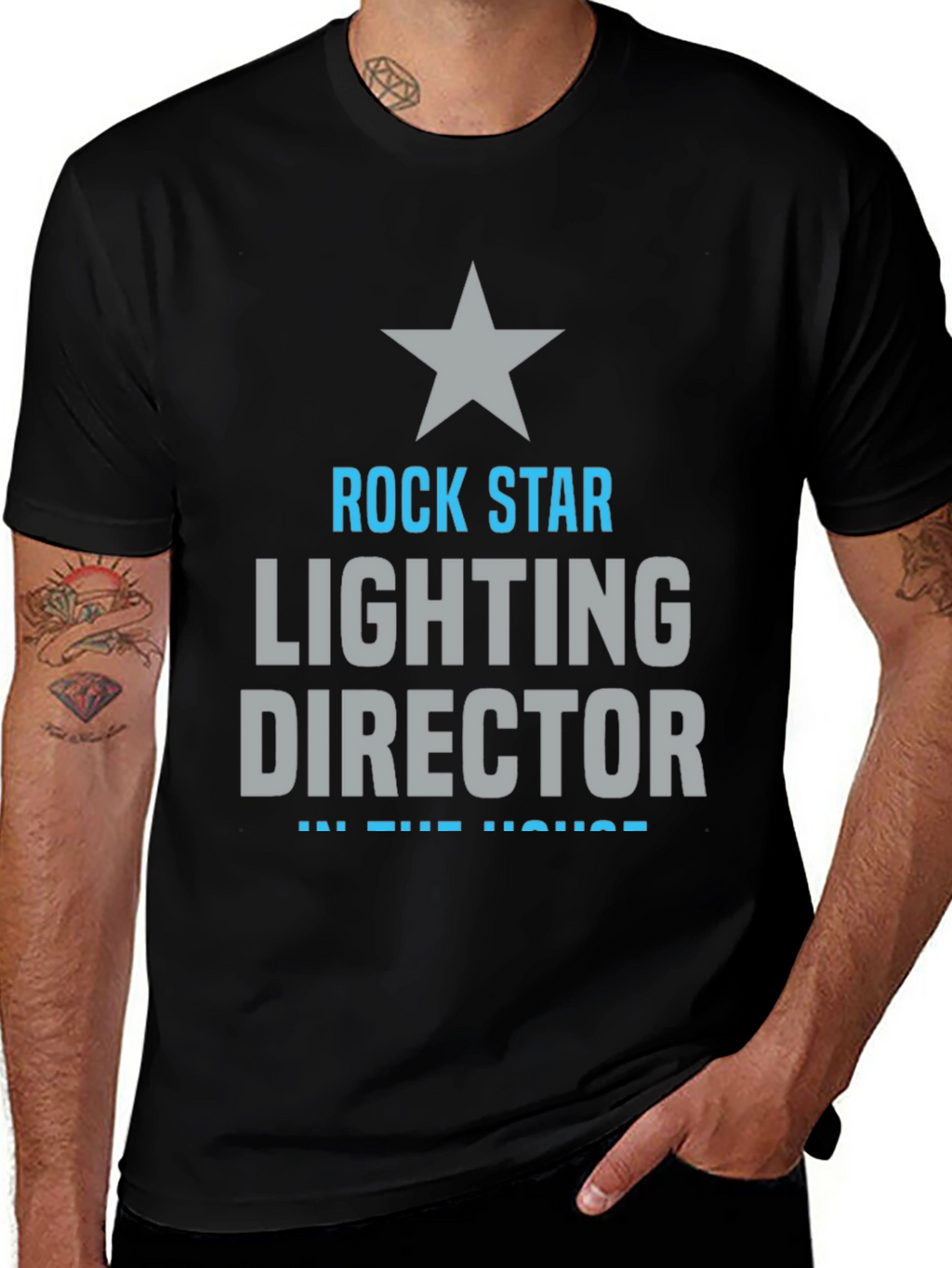 Rock Star Lighting Director T-Shirt