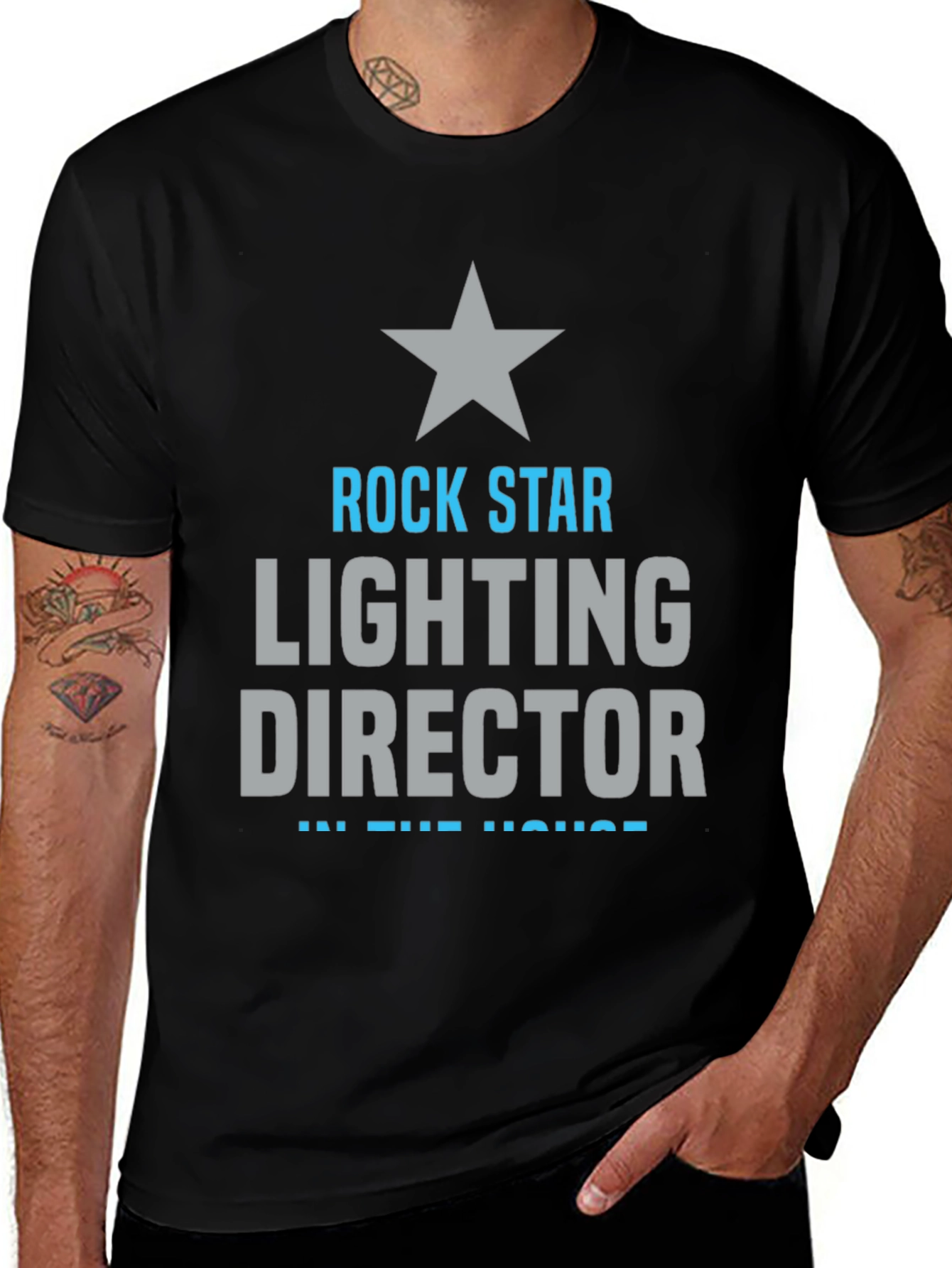 Rock Star Lighting Director T-Shirt