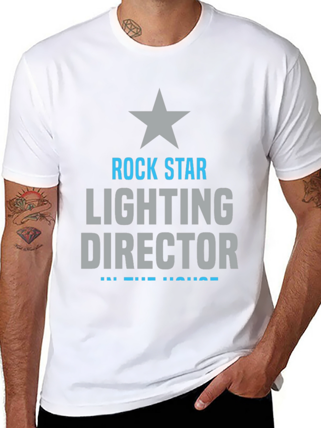 Rock Star Lighting Director T-Shirt