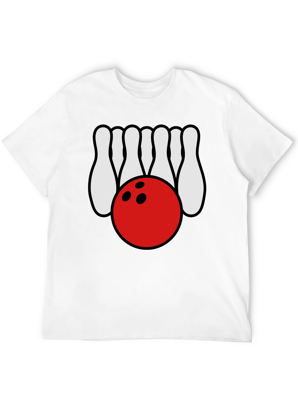 Bowling Strike Tee - Classic Bowling Design
