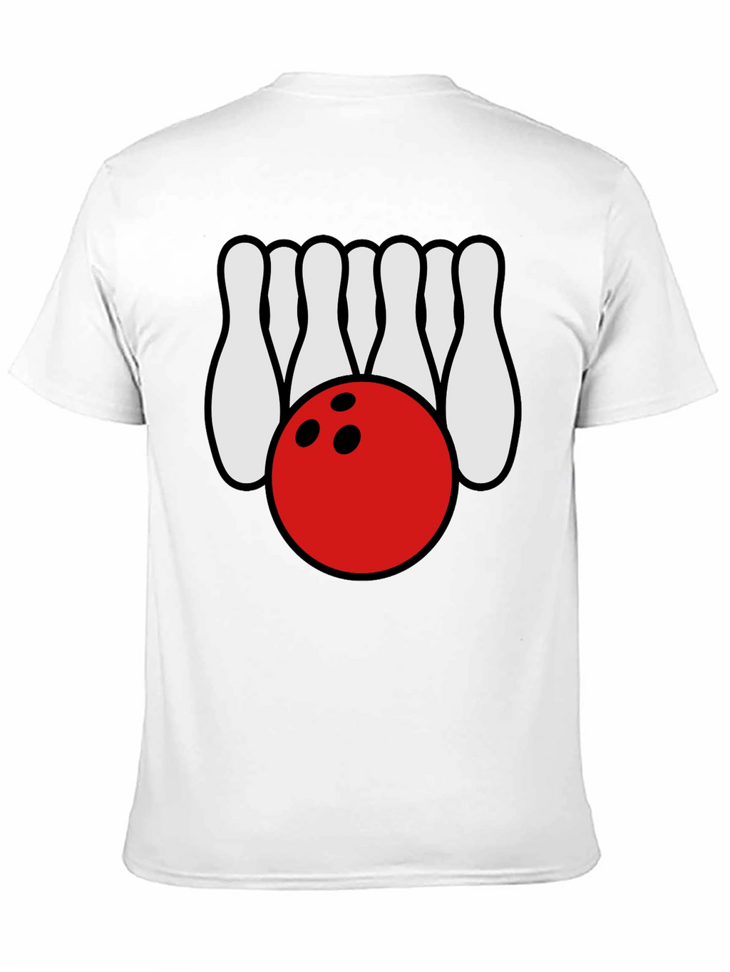 Bowling Strike Tee - Classic Bowling Design