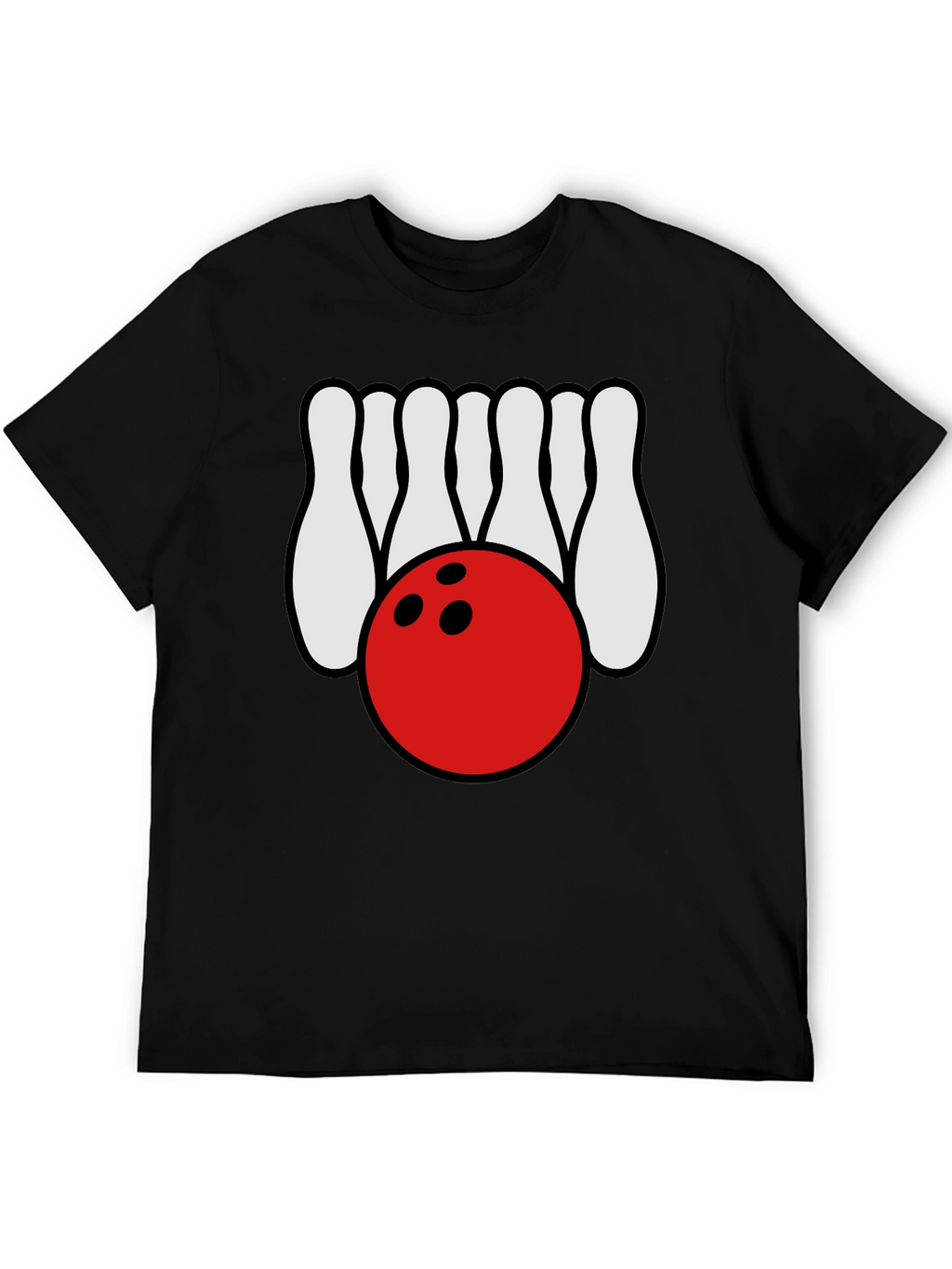 Bowling Strike Tee - Classic Bowling Design