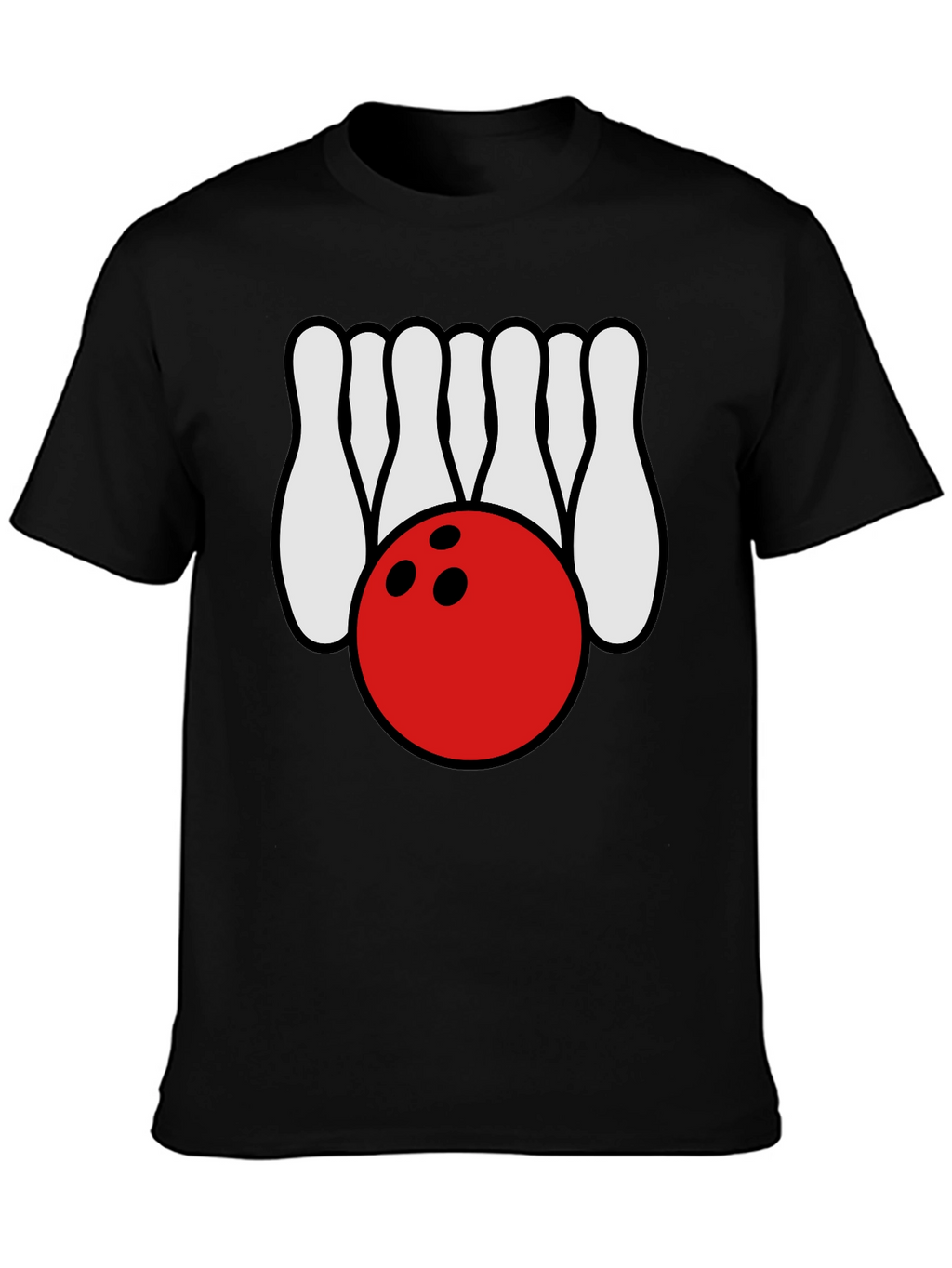 Bowling Strike Tee - Classic Bowling Design