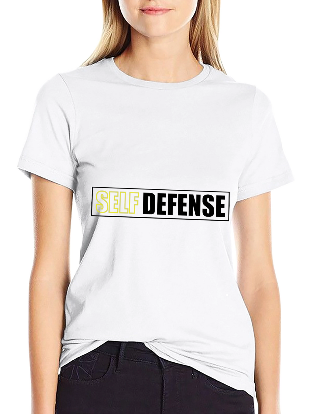 Self Defense Black T-Shirt