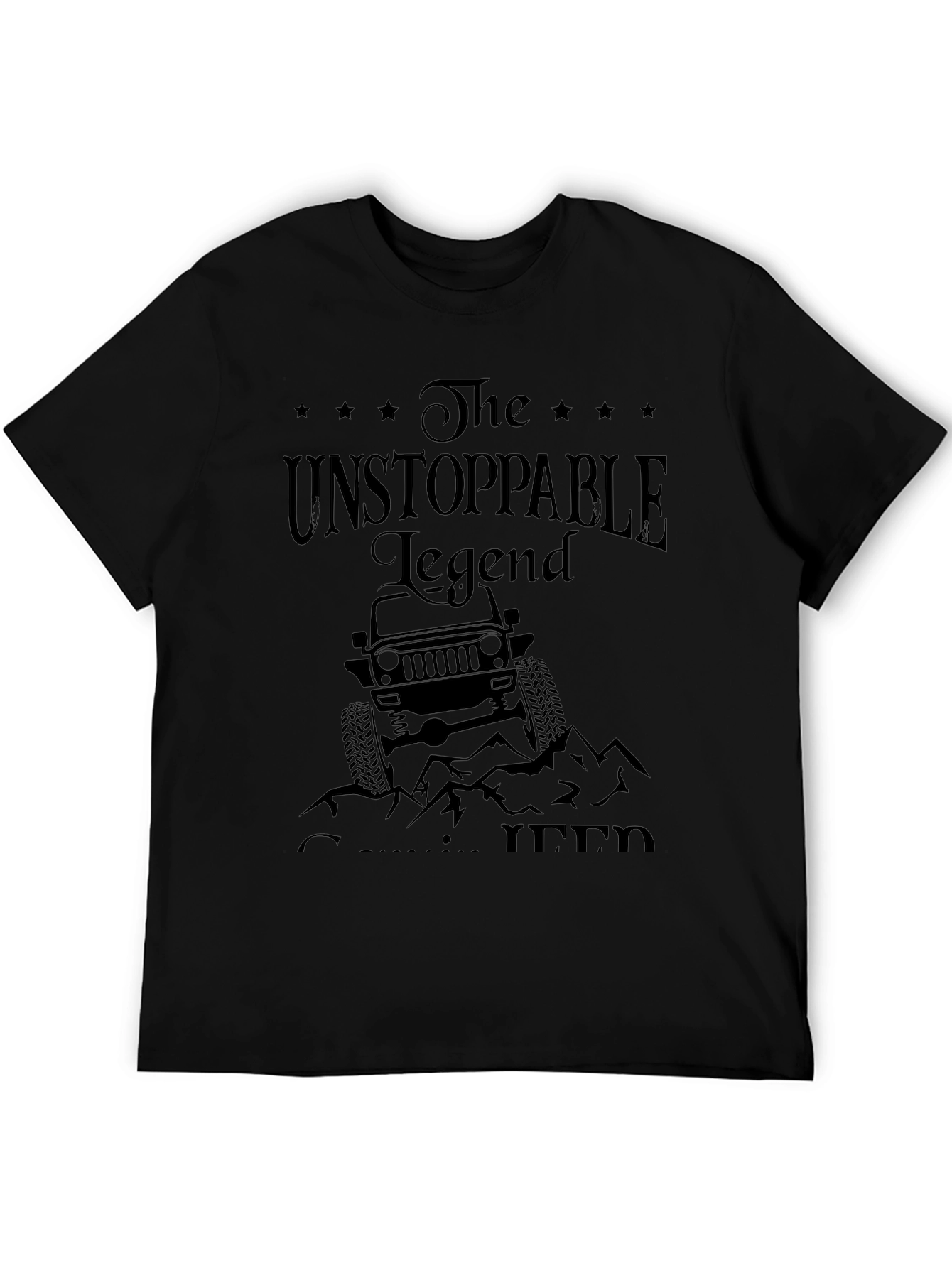 The Unstoppable Legend Jeep T-Shirt