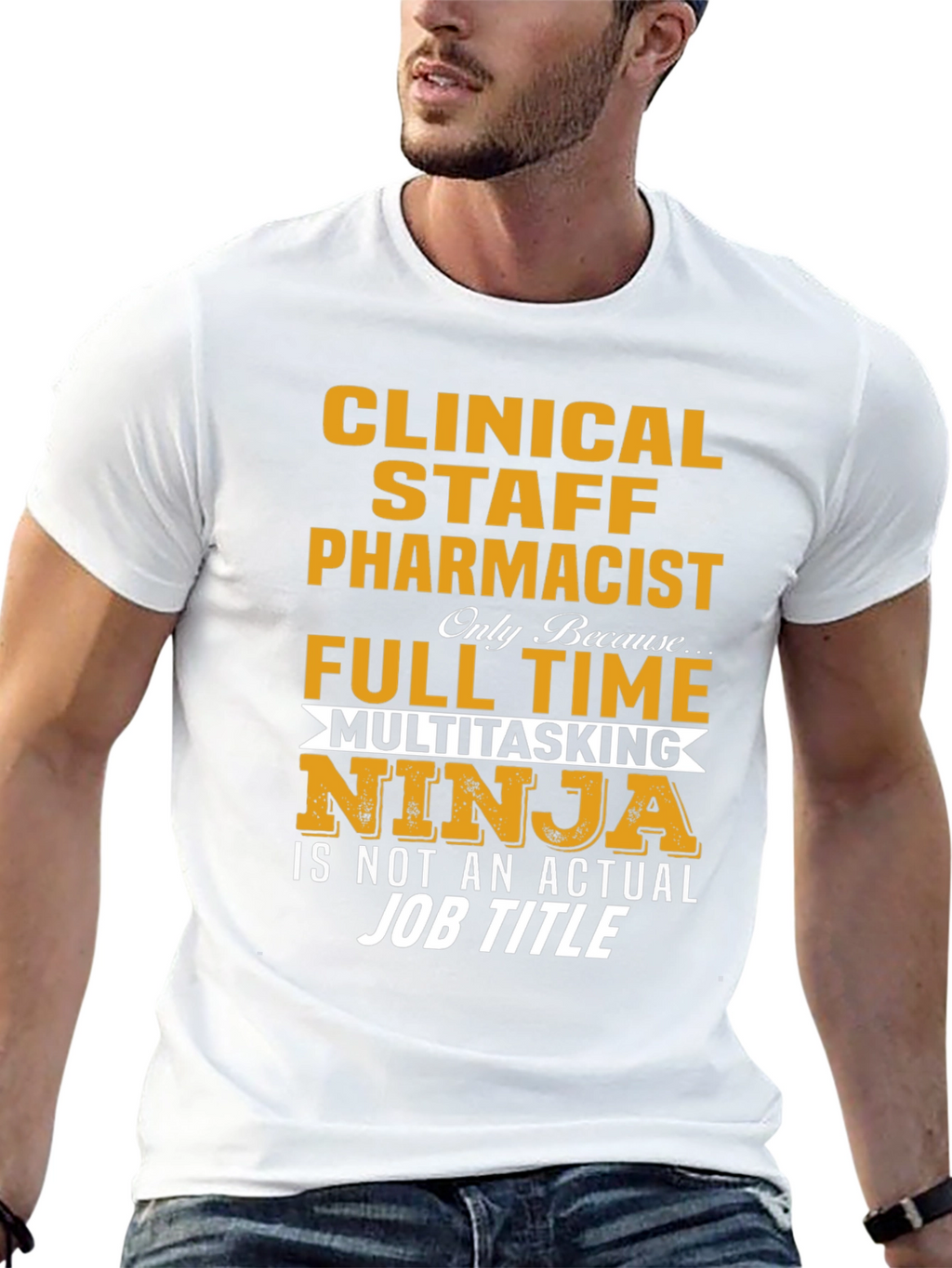 Clinical Staff Pharmacist Multitasking Ninja T-Shirt