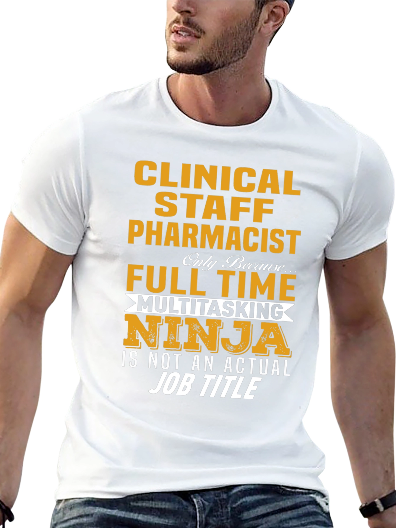 Clinical Staff Pharmacist Multitasking Ninja T-Shirt
