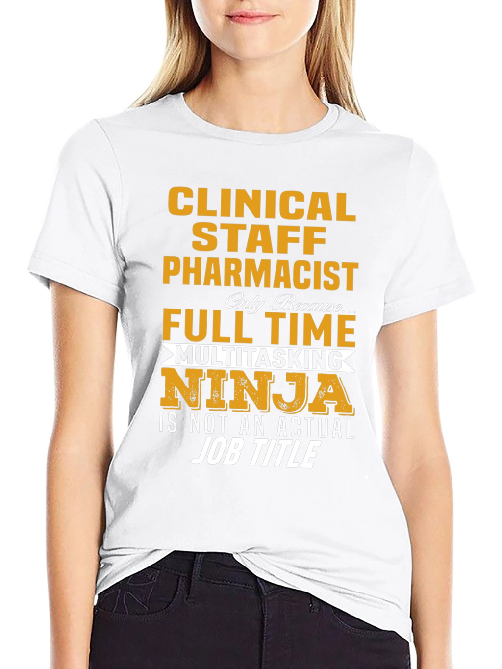 Clinical Staff Pharmacist Multitasking Ninja T-Shirt
