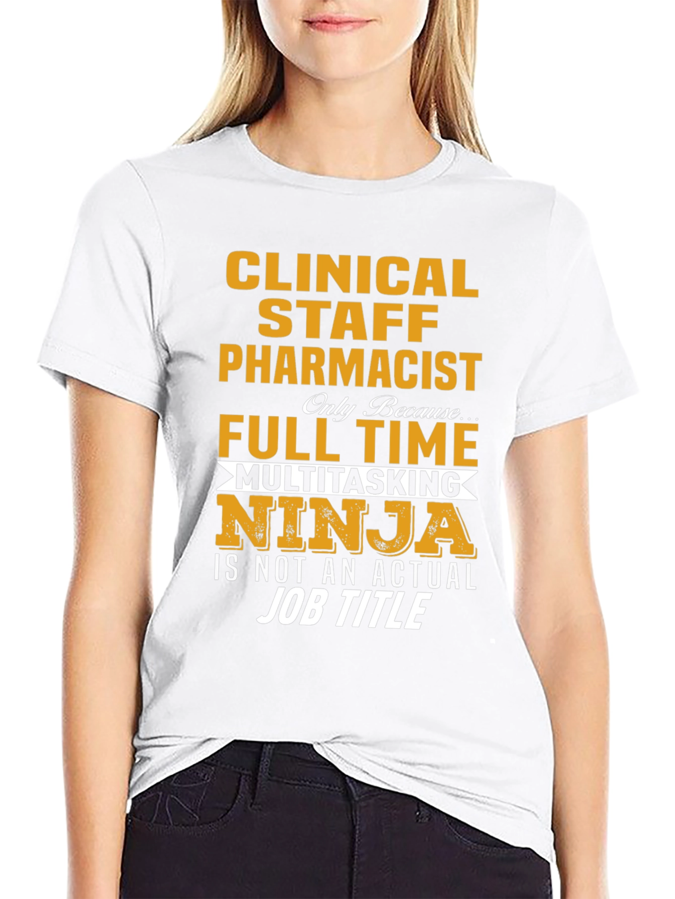 Clinical Staff Pharmacist Multitasking Ninja T-Shirt