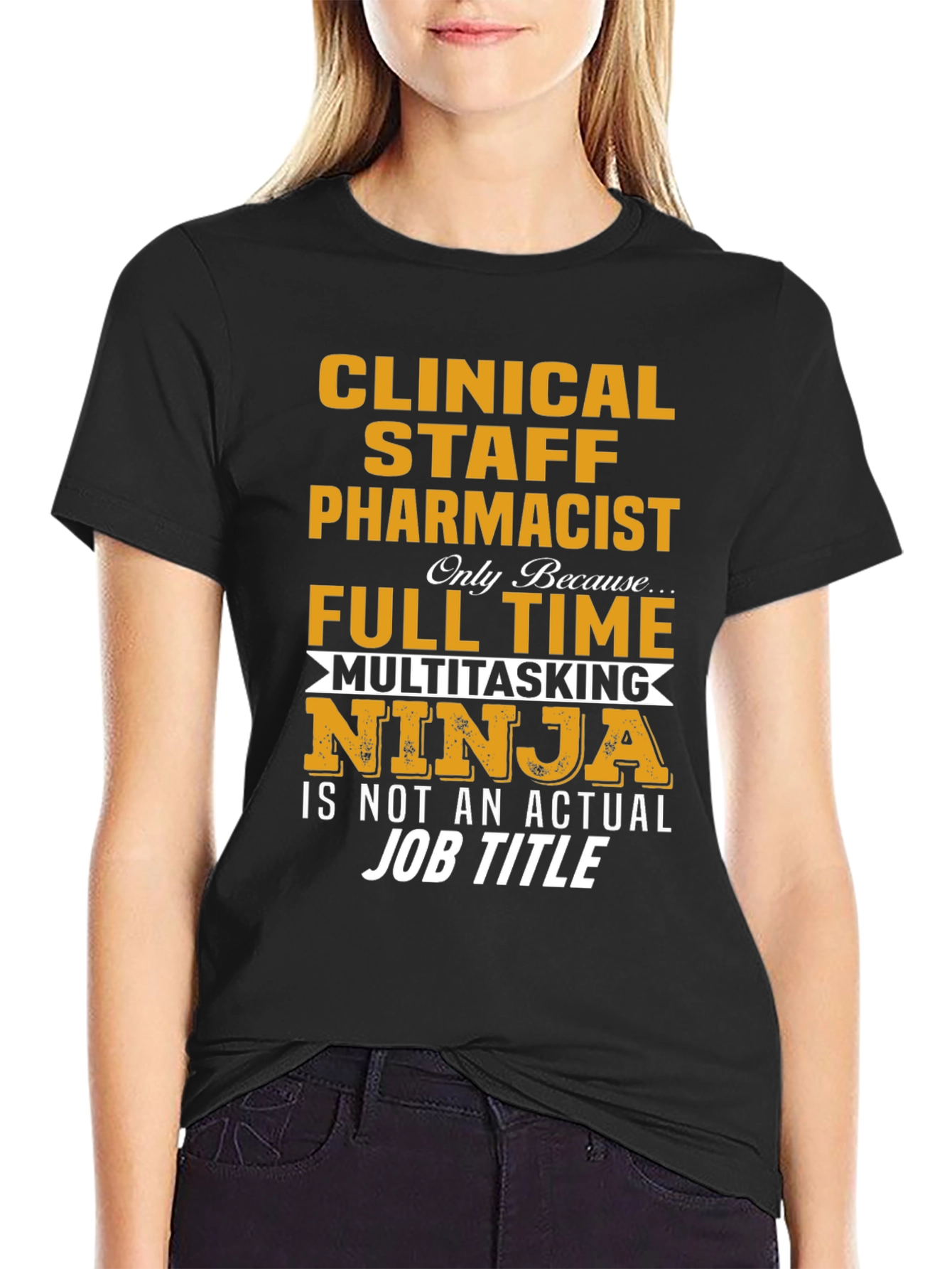 Clinical Staff Pharmacist Multitasking Ninja T-Shirt