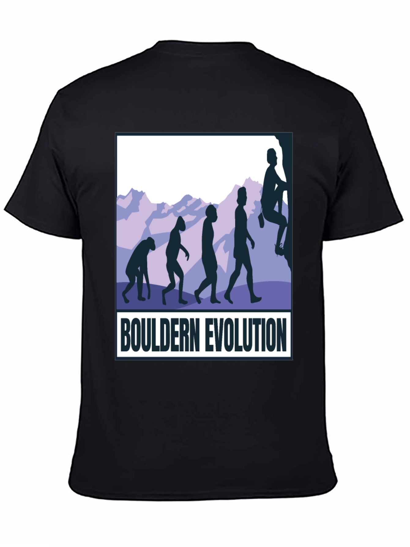 Bouldern Evolution Graphic Tee