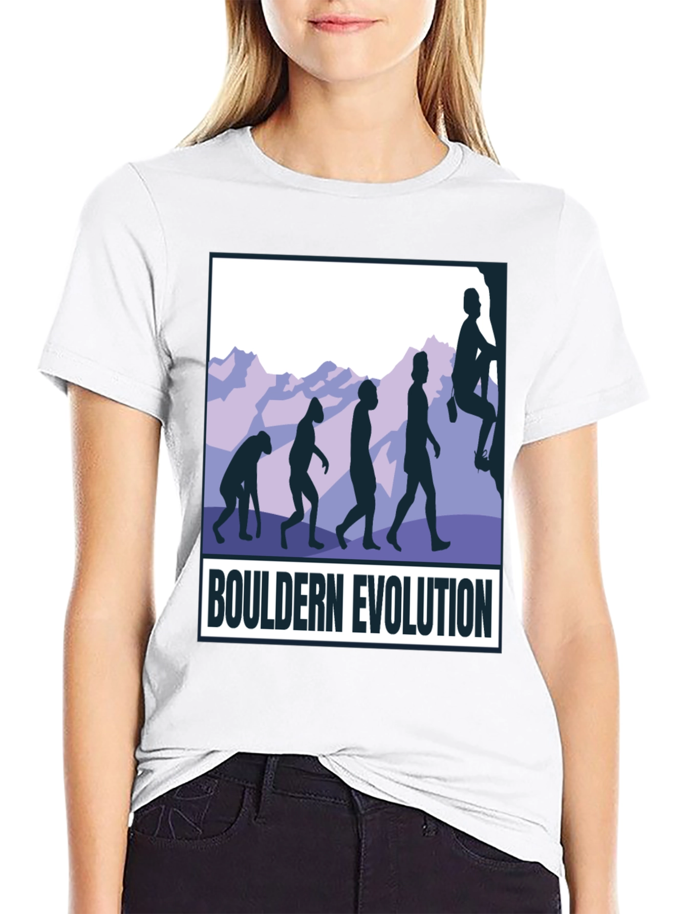 Bouldern Evolution Graphic Tee