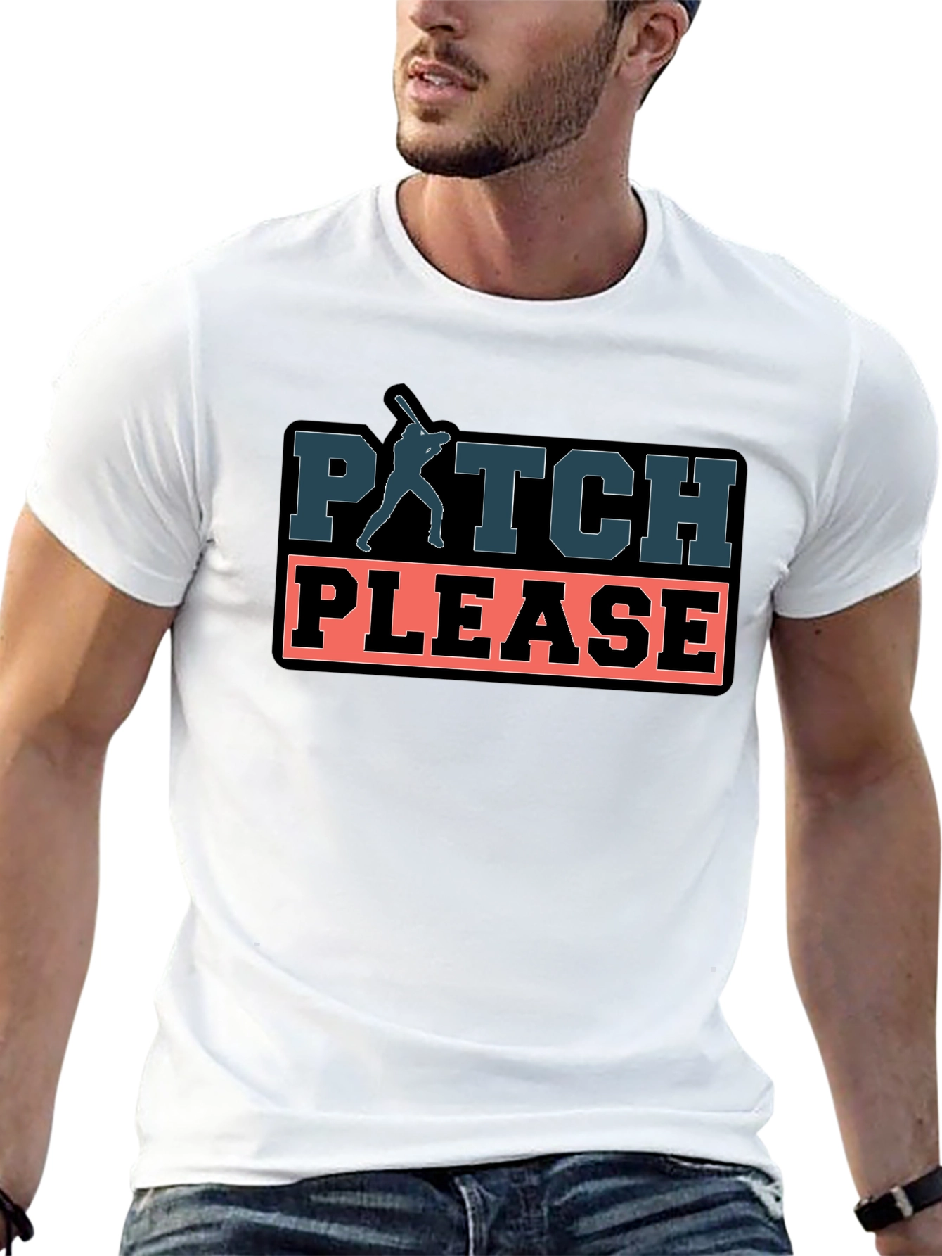 Pitch Please Baseball T-Shirt