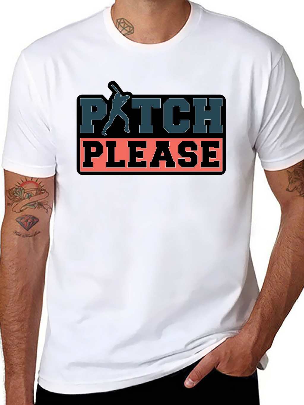 Pitch Please Baseball T-Shirt