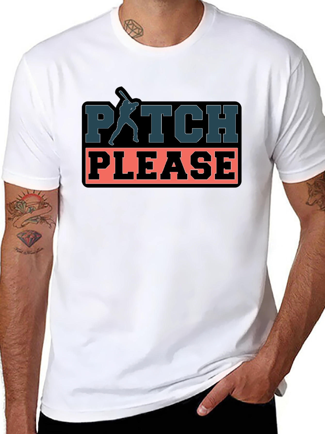 Pitch Please Baseball T-Shirt