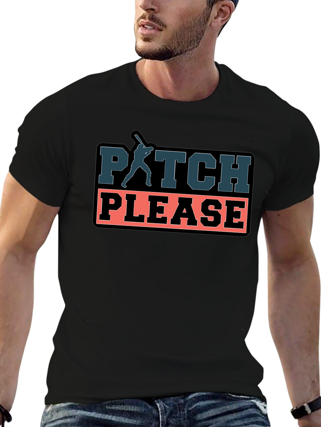 Pitch Please Baseball T-Shirt