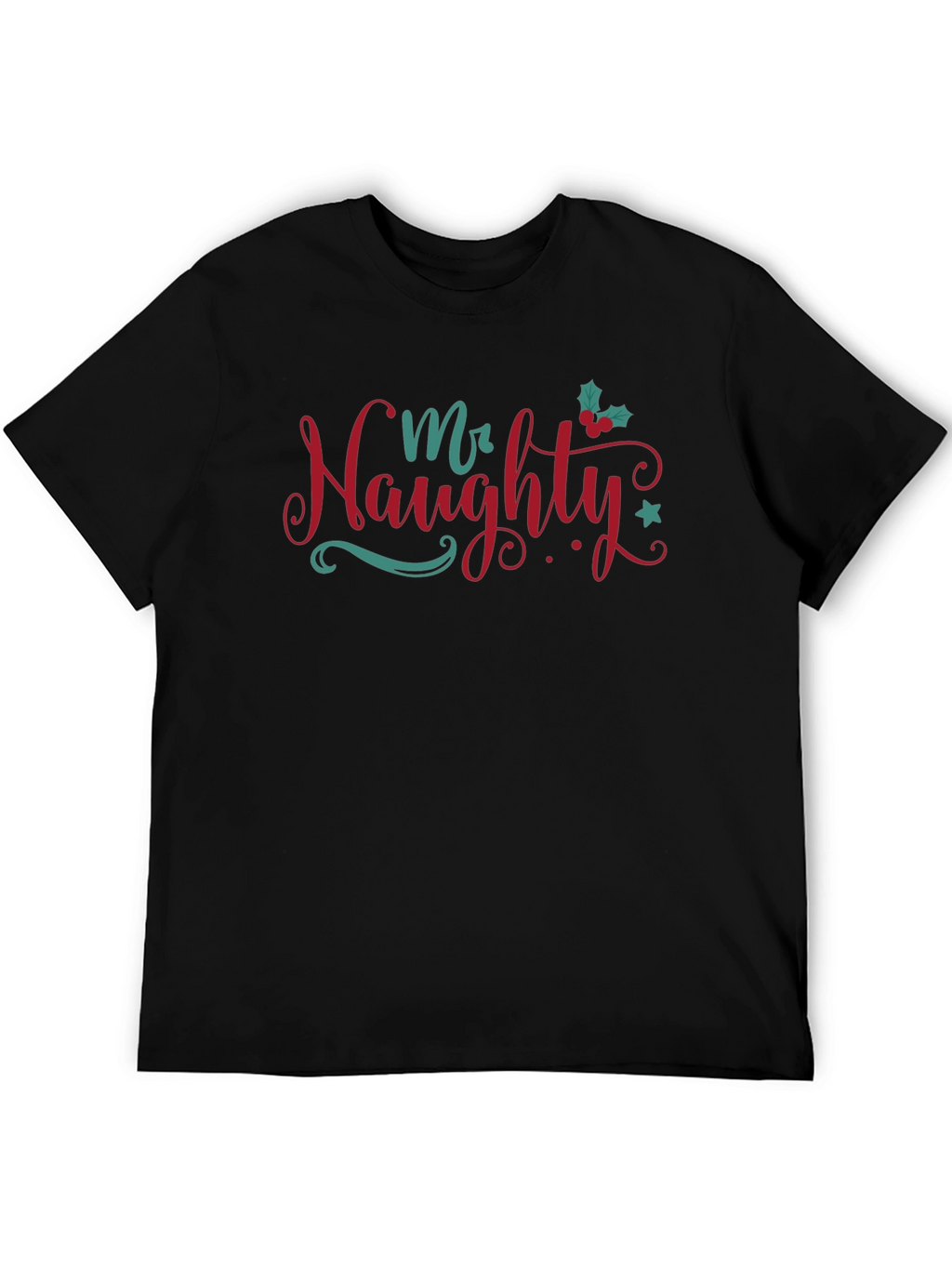 Mr. Naughty Christmas T-Shirt Holiday Apparel