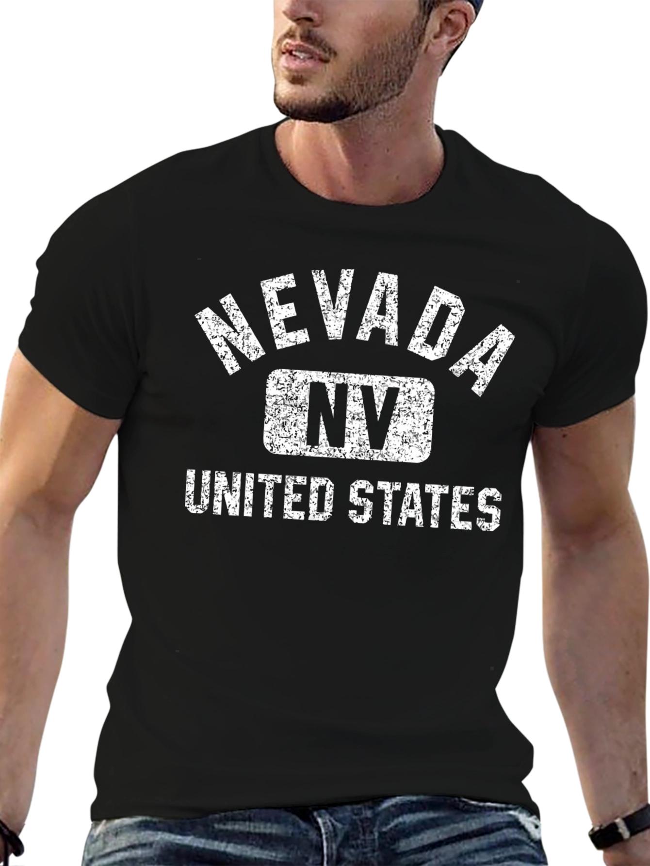 Nevada NV United States Black T-Shirt