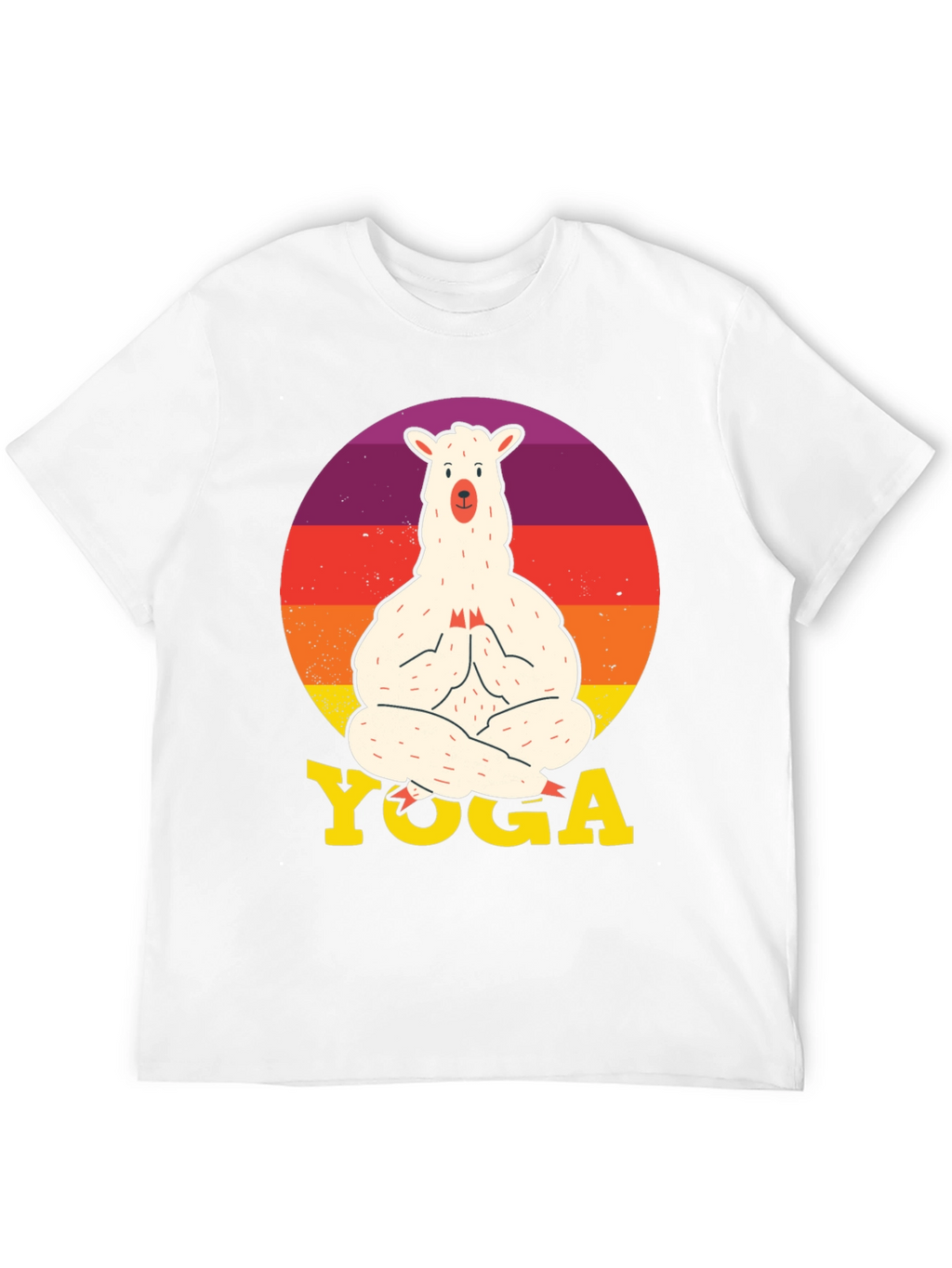 Llama Yoga Graphic Tee - Relaxed Fit