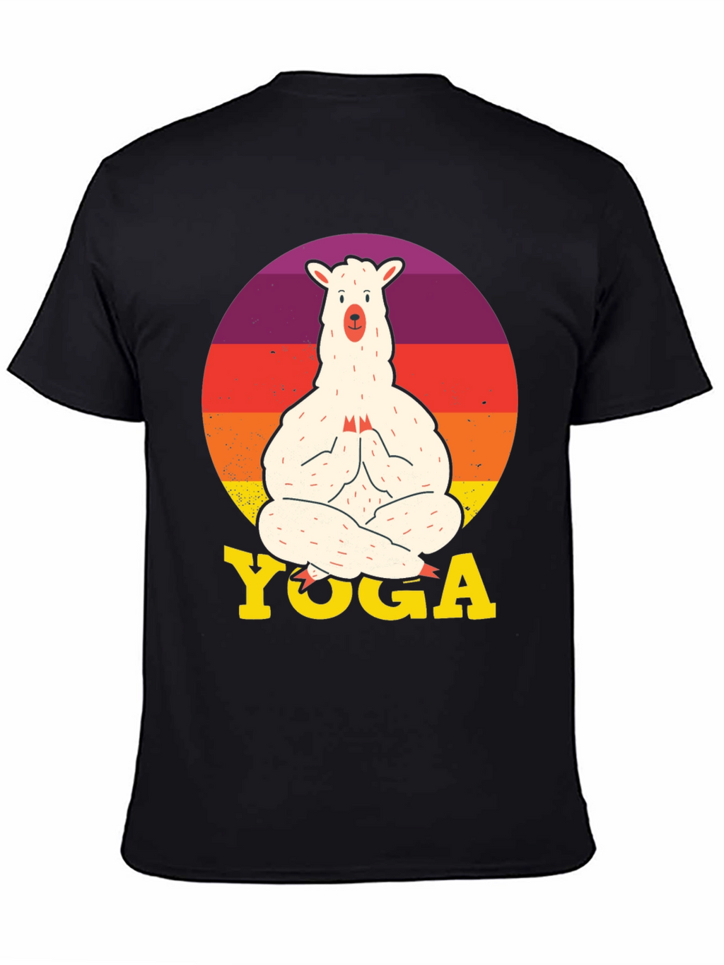 Llama Yoga Graphic Tee - Relaxed Fit