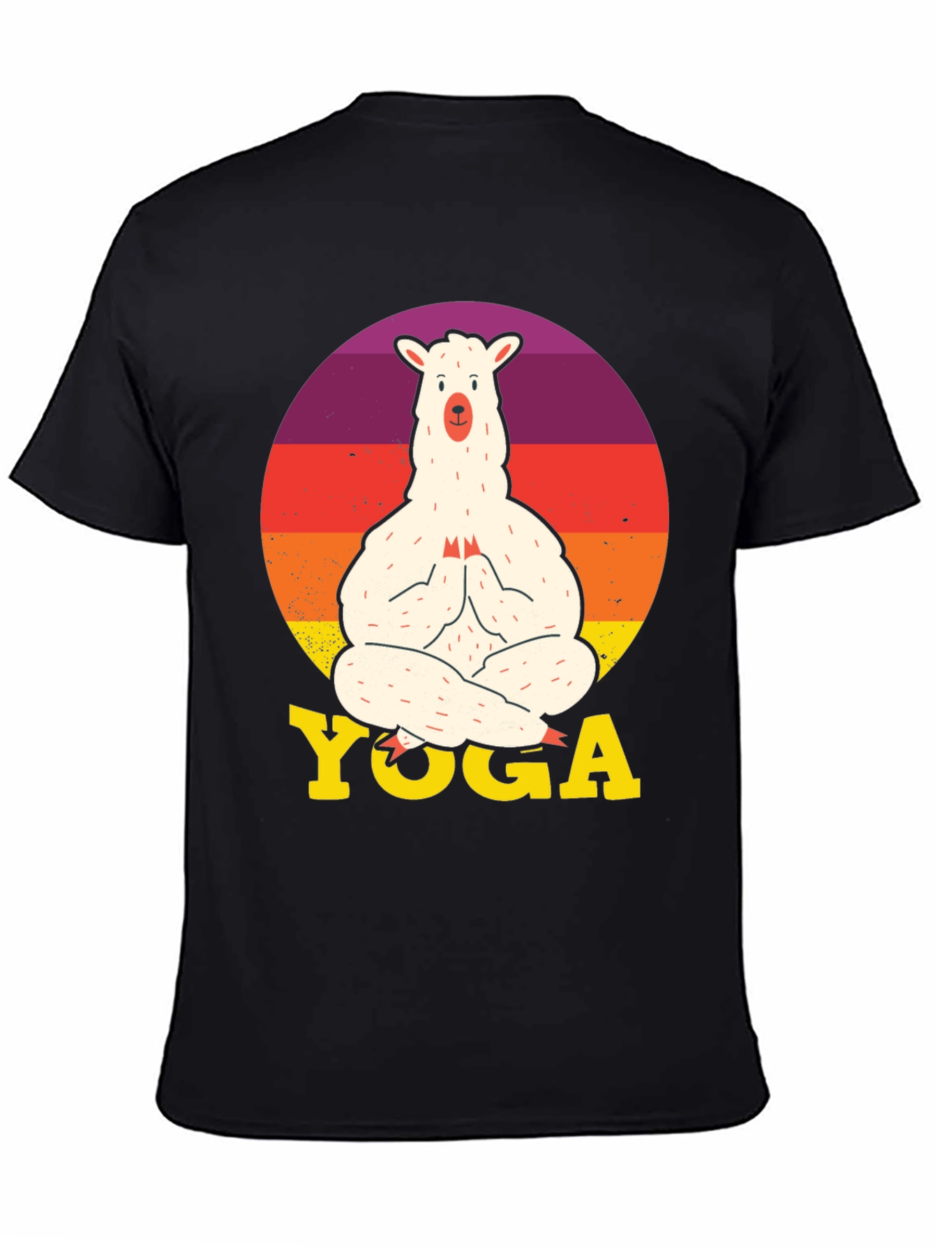 Llama Yoga Graphic Tee - Relaxed Fit