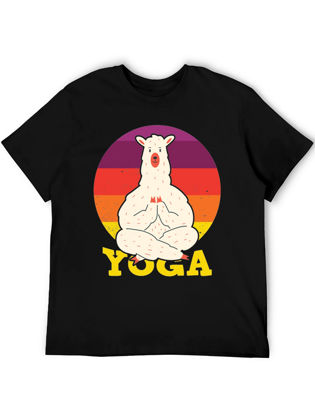 Llama Yoga Graphic Tee - Relaxed Fit