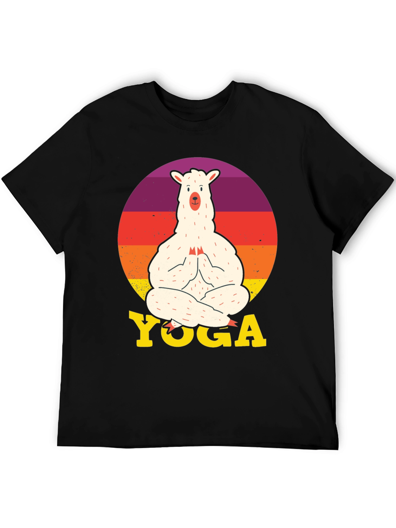 Llama Yoga Graphic Tee - Relaxed Fit