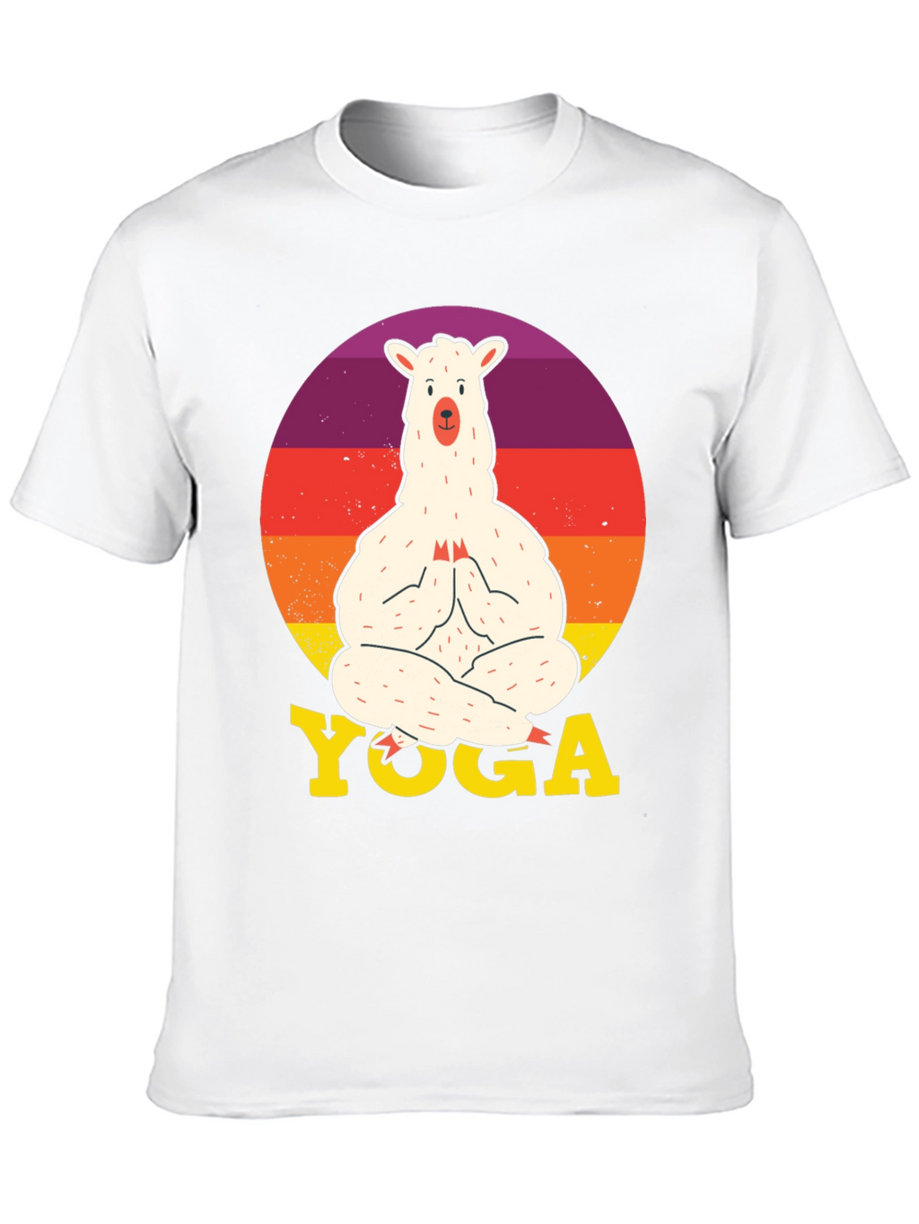 Llama Yoga Graphic Tee - Relaxed Fit