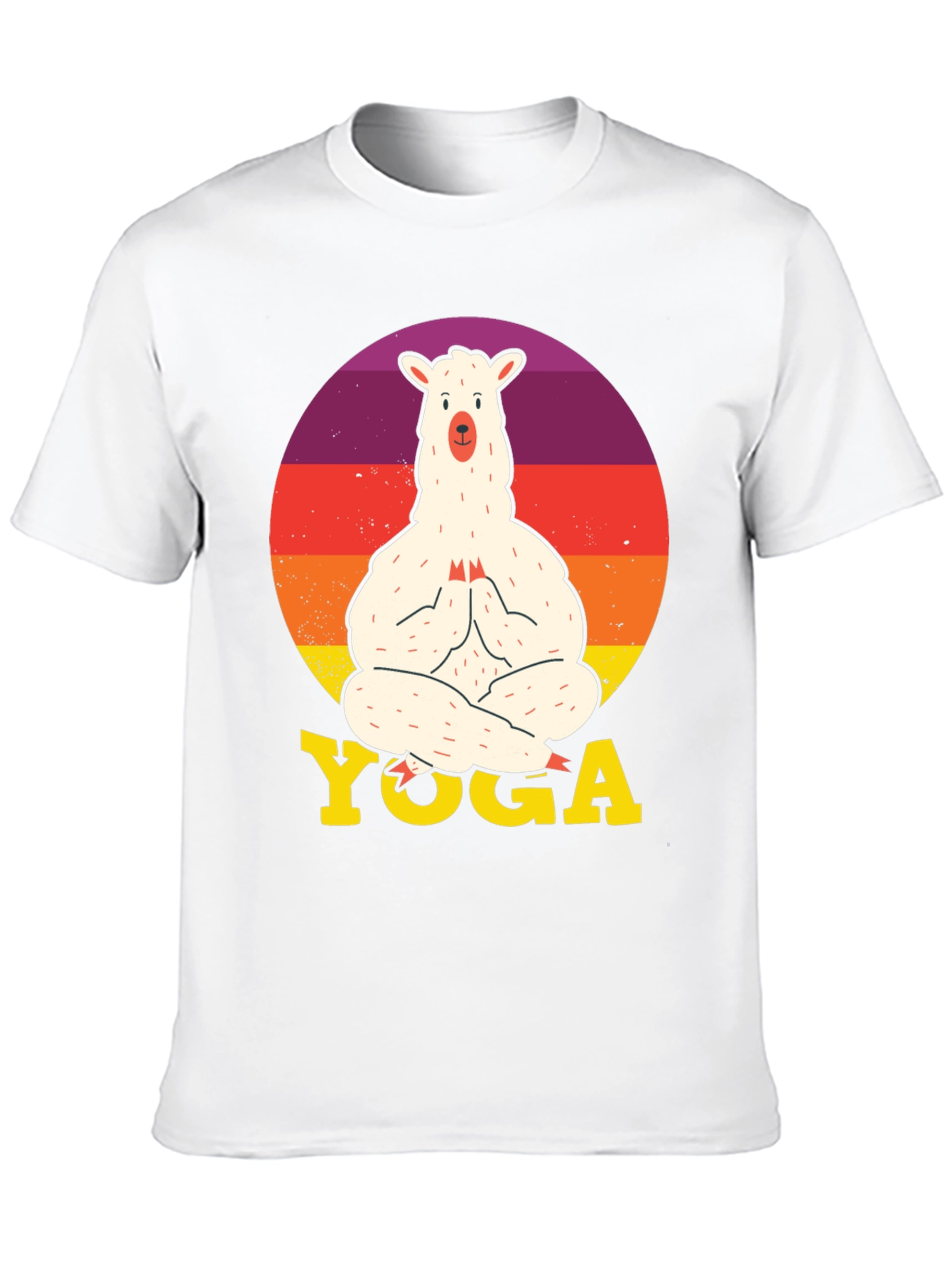 Llama Yoga Graphic Tee - Relaxed Fit