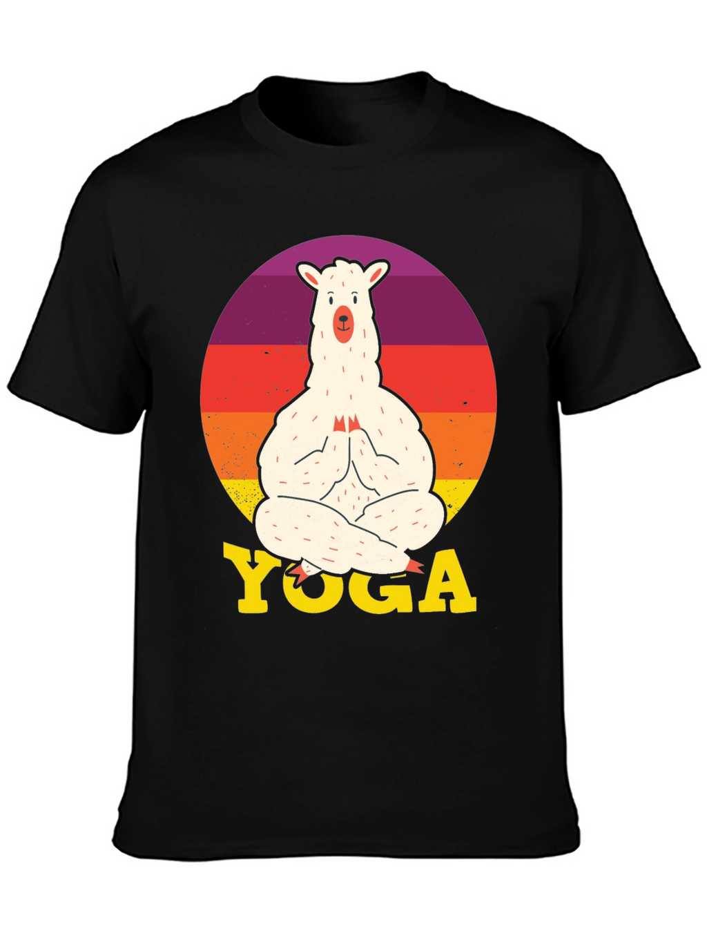 Llama Yoga Graphic Tee - Relaxed Fit