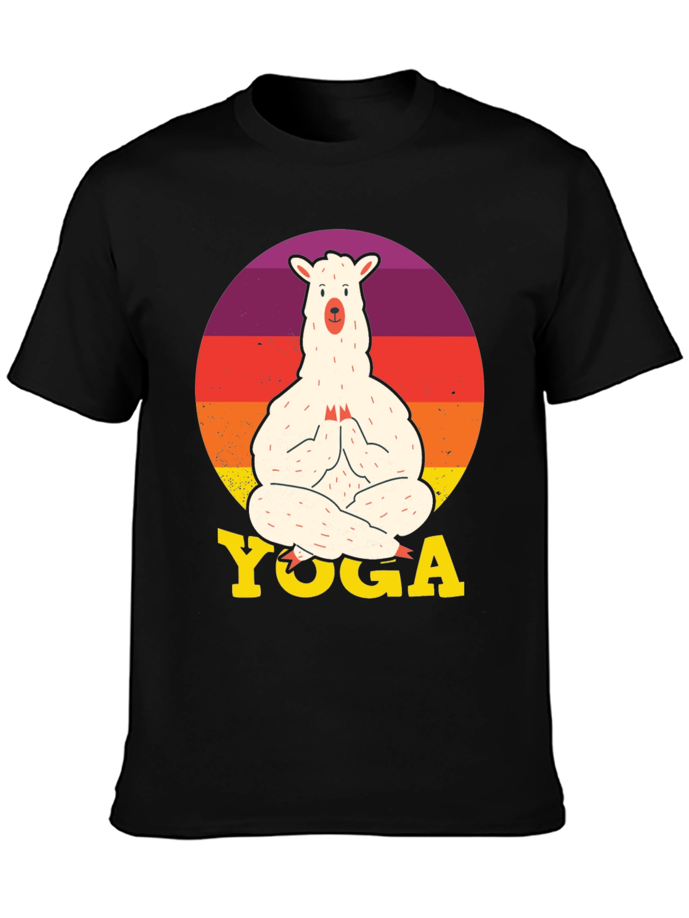 Llama Yoga Graphic Tee - Relaxed Fit