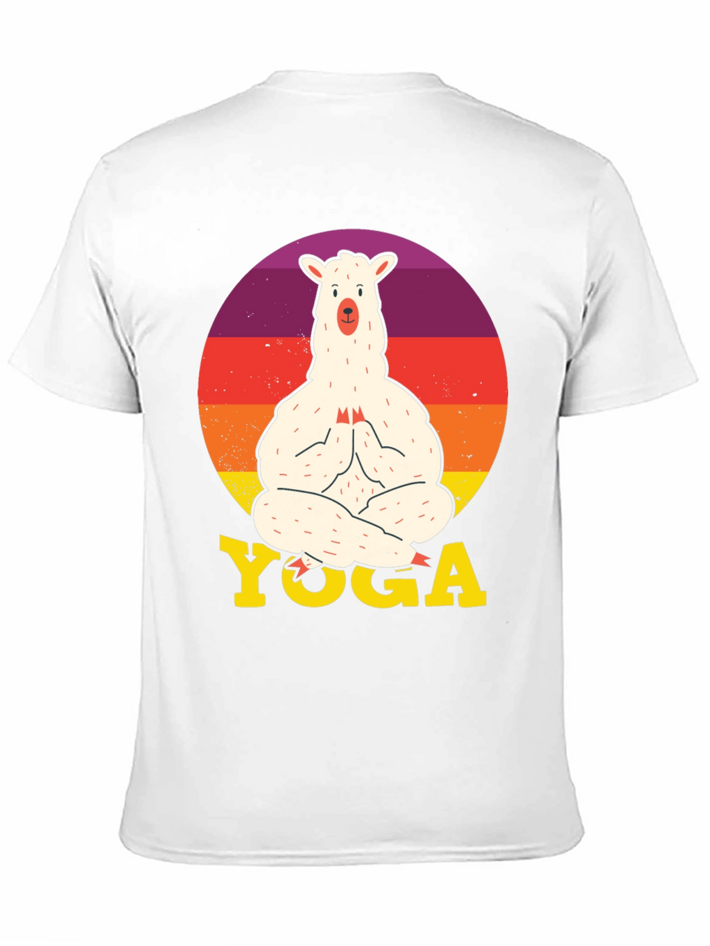 Llama Yoga Graphic Tee - Relaxed Fit