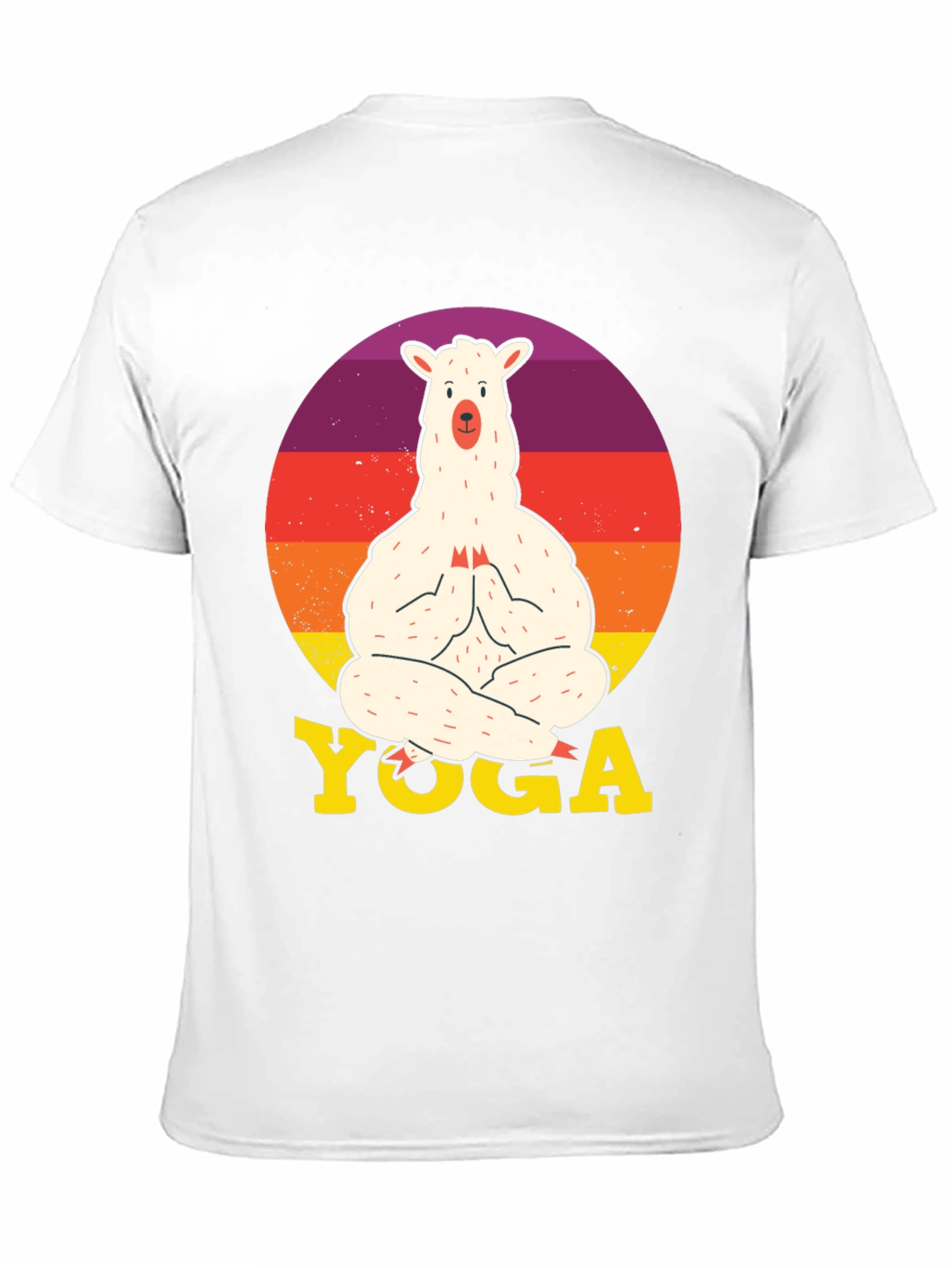 Llama Yoga Graphic Tee - Relaxed Fit