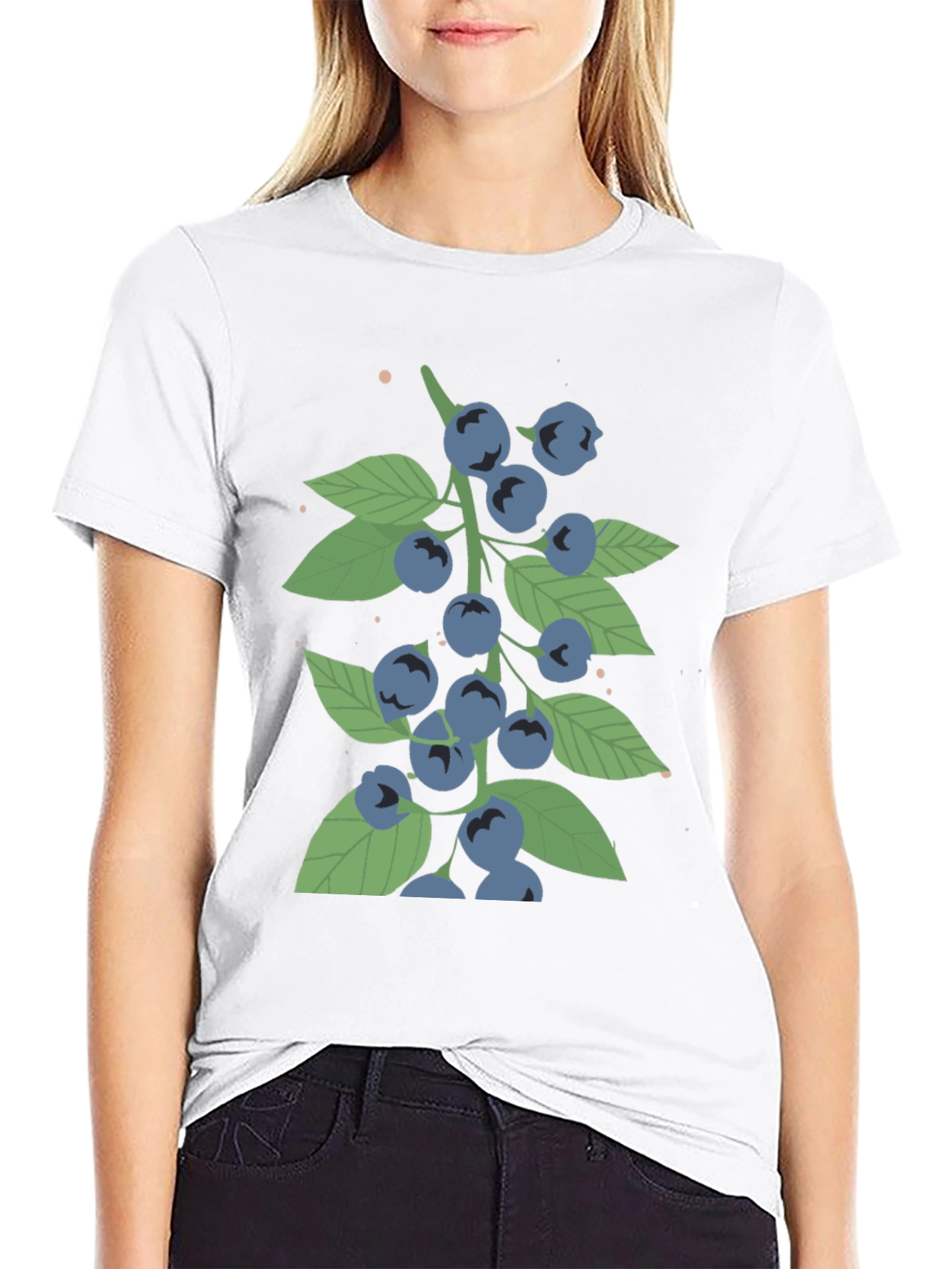 Blueberry Branch Black Tee