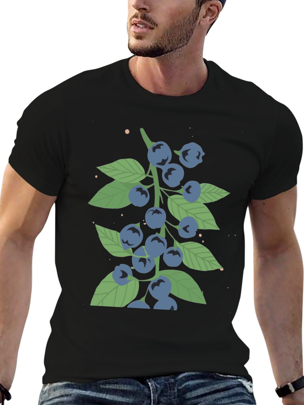 Blueberry Branch Black Tee