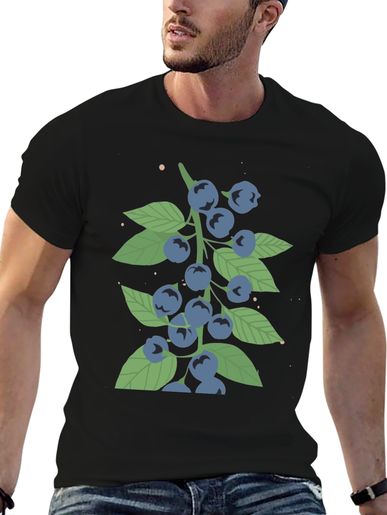 Blueberry Branch Black Tee