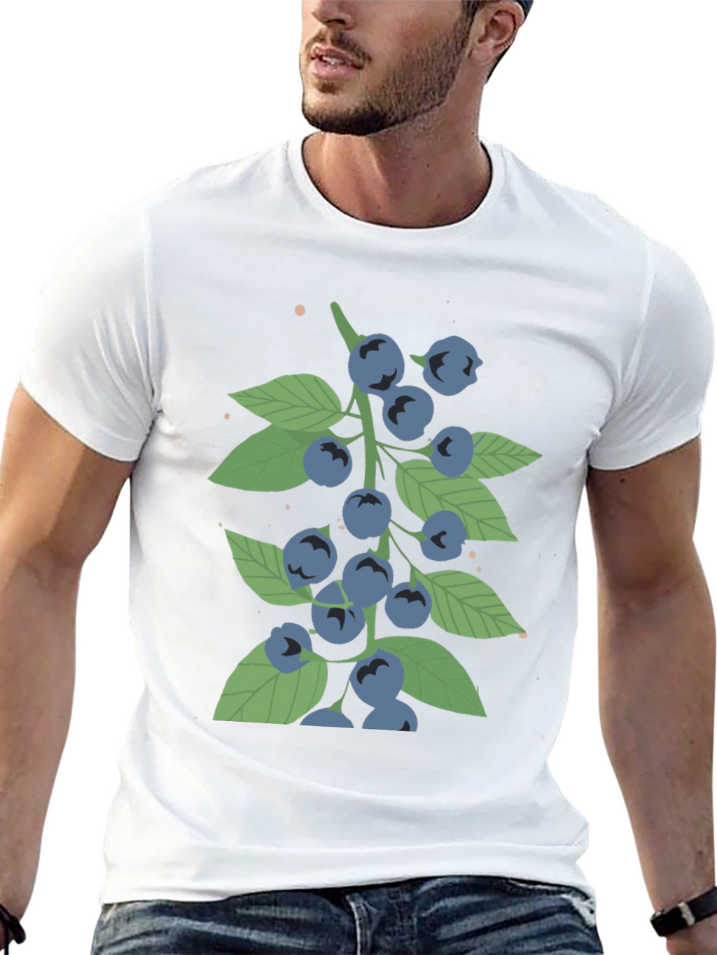 Blueberry Branch Black Tee