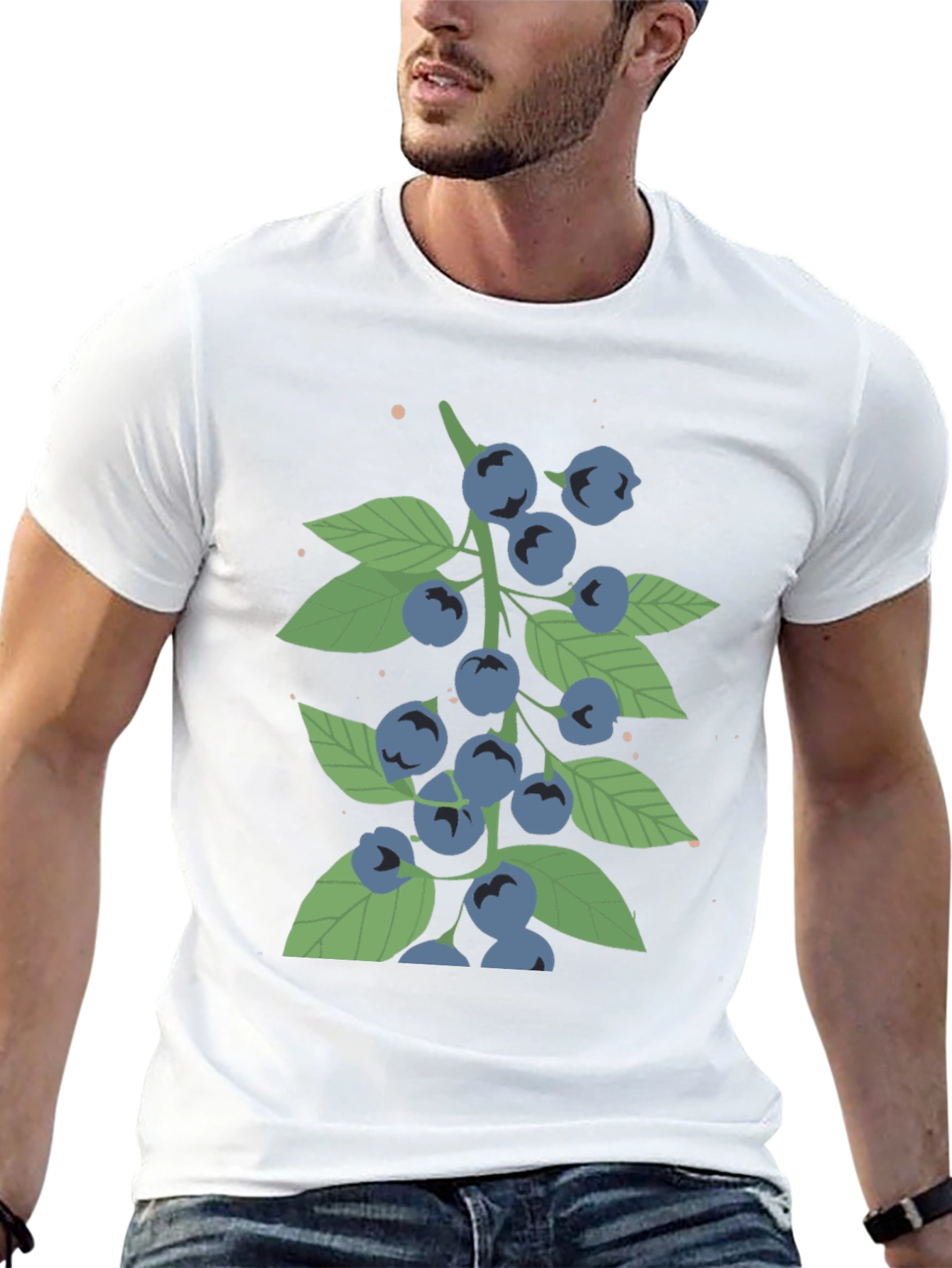 Blueberry Branch Black Tee