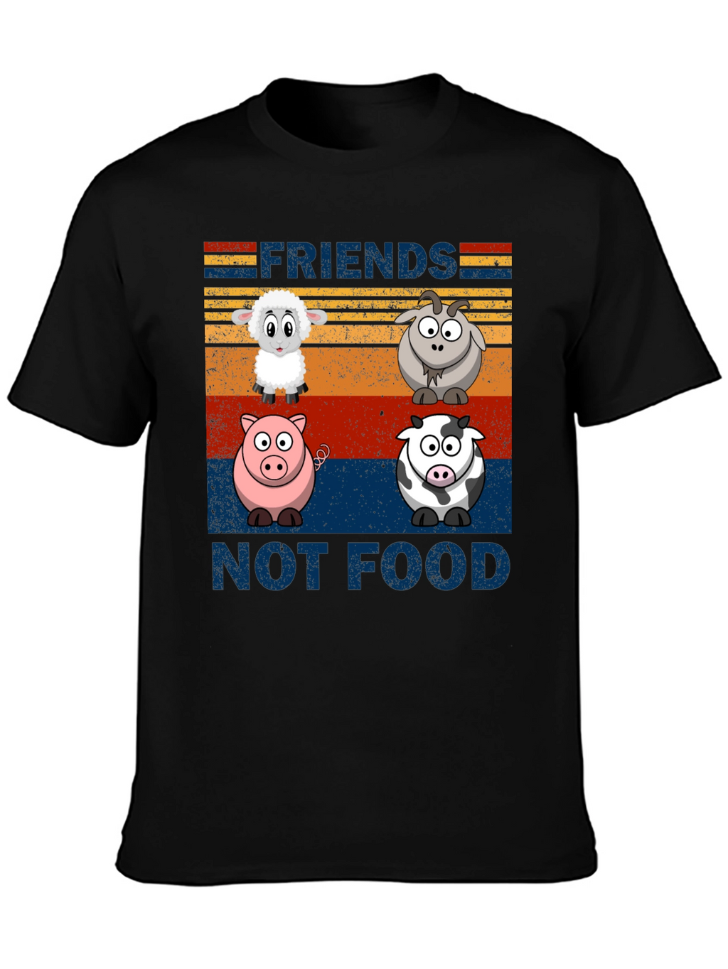 Friends Not Food Graphic Tee