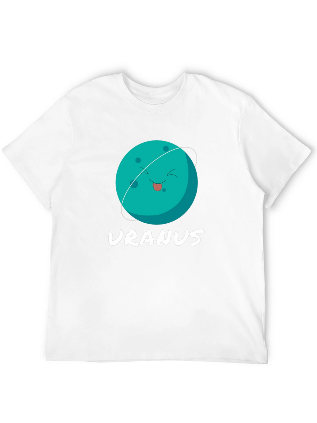 Uranus Graphic T-Shirt - Black Cotton Tee