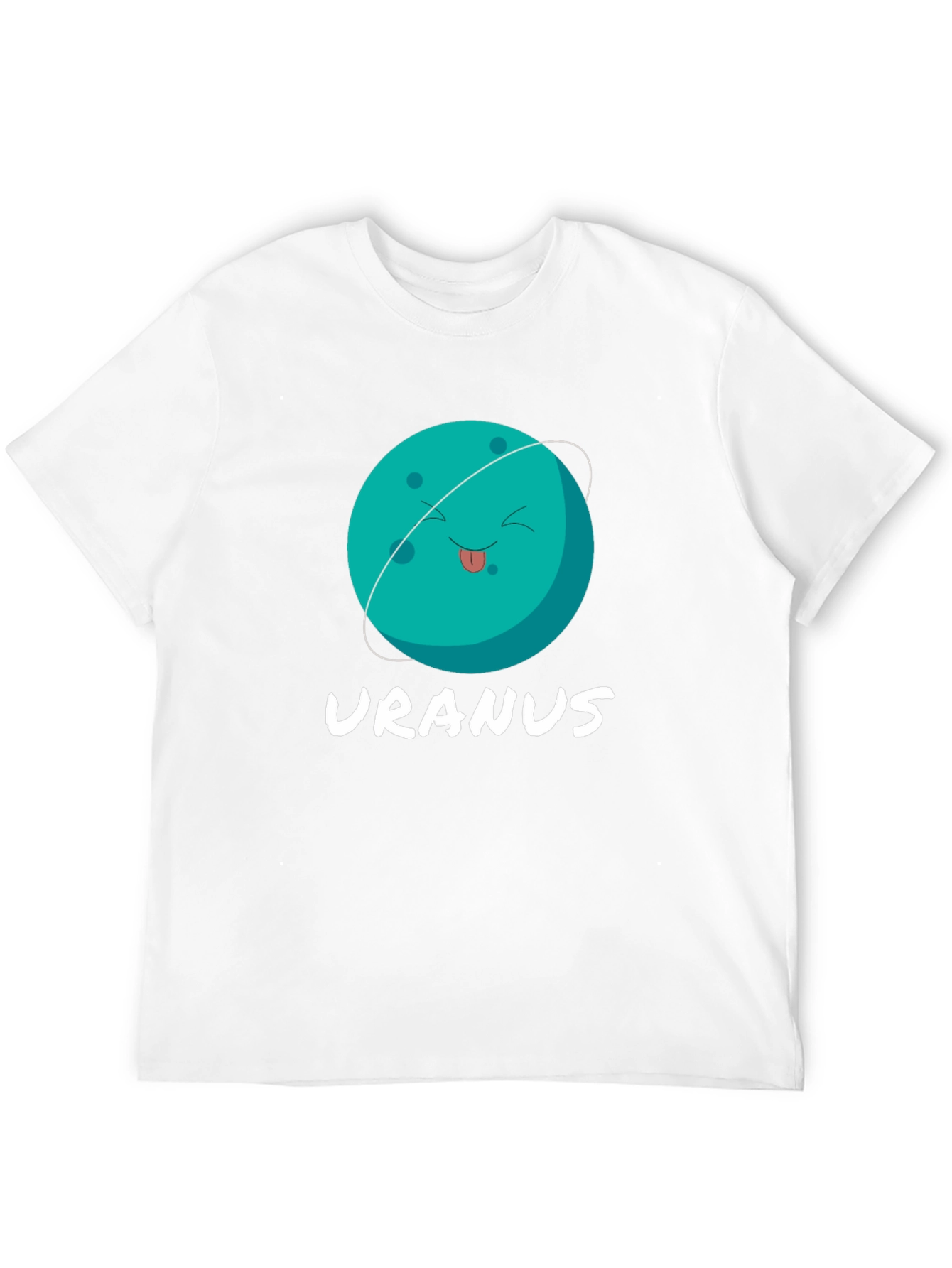 Uranus Graphic T-Shirt - Black Cotton Tee