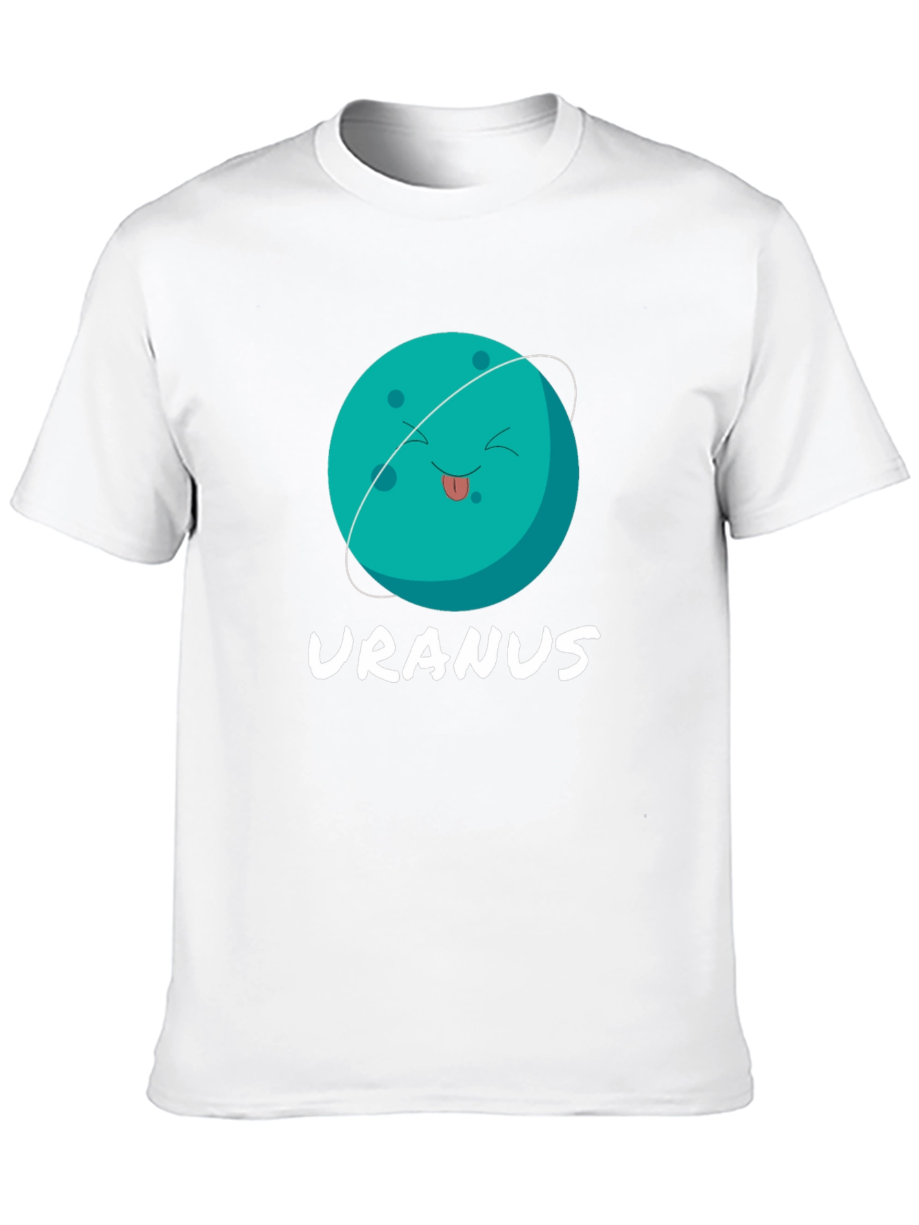 Uranus Graphic T-Shirt - Black Cotton Tee