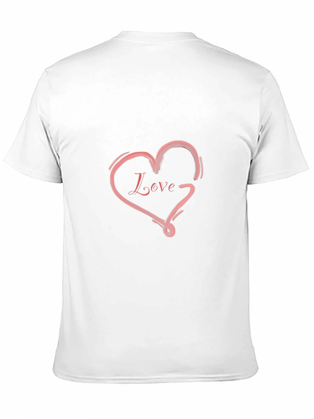 Love Heart Graphic Tee - Trendy Casual Shirt