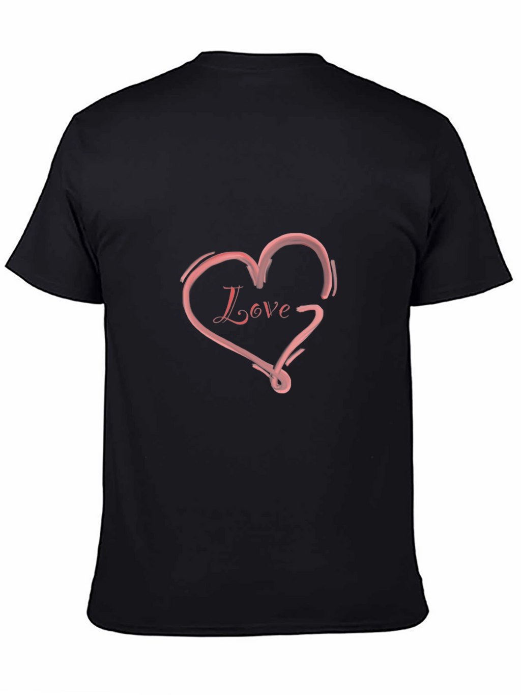 Love Heart Graphic Tee - Trendy Casual Shirt