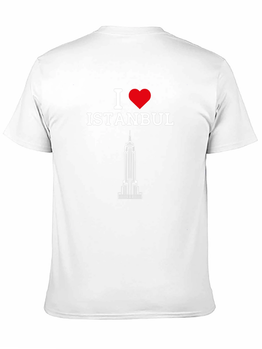 I Love Istanbul Graphic Tee - Black