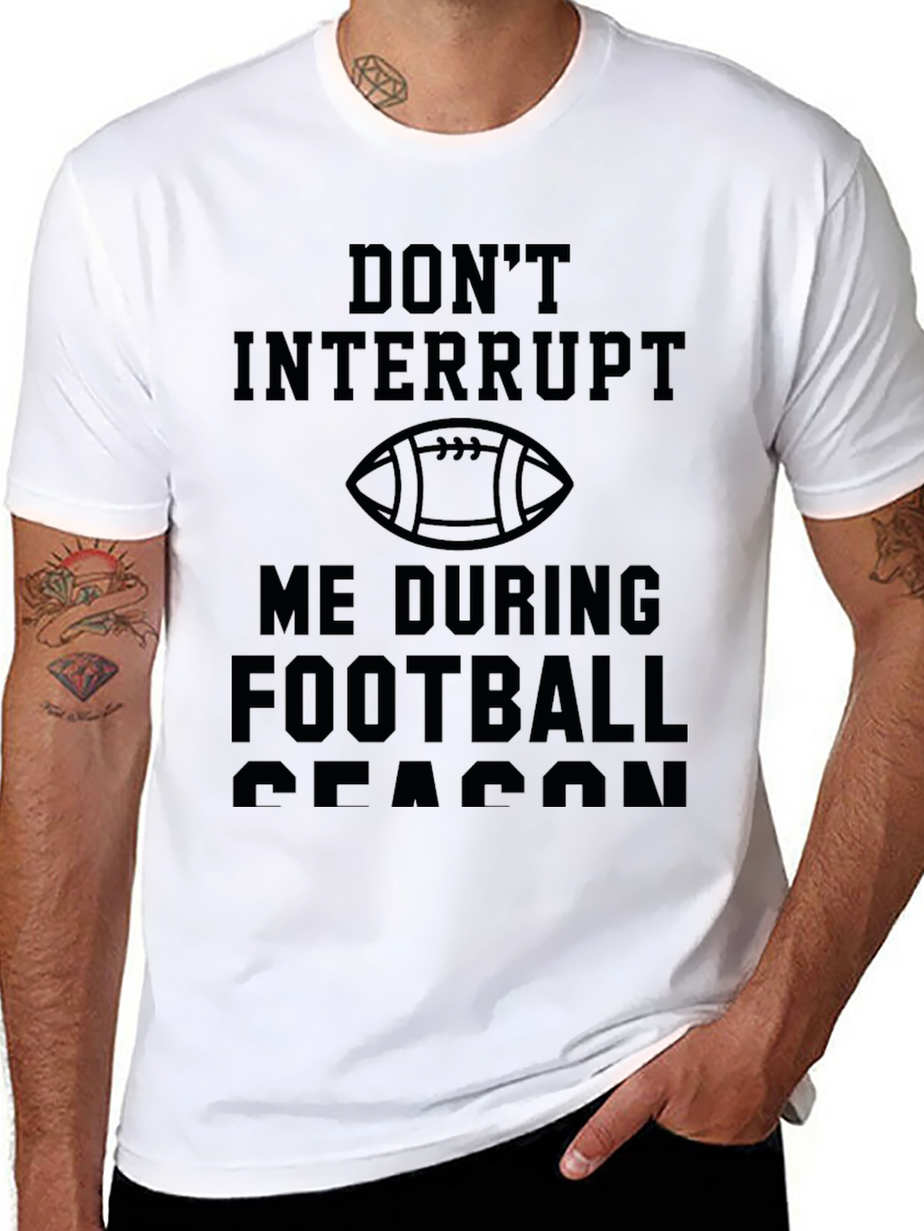 Dont Interrupt Football Season T-Shirt