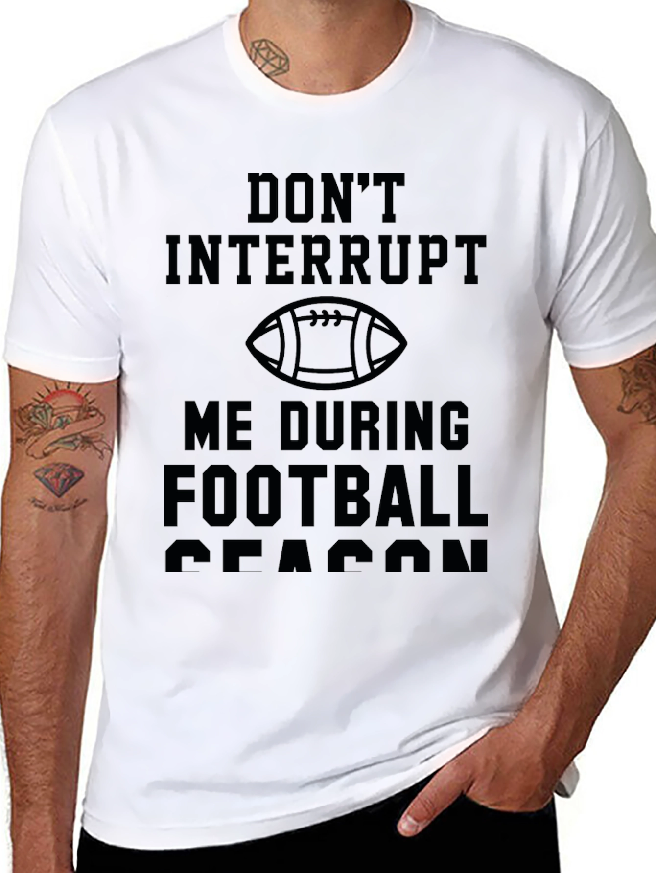 Dont Interrupt Football Season T-Shirt