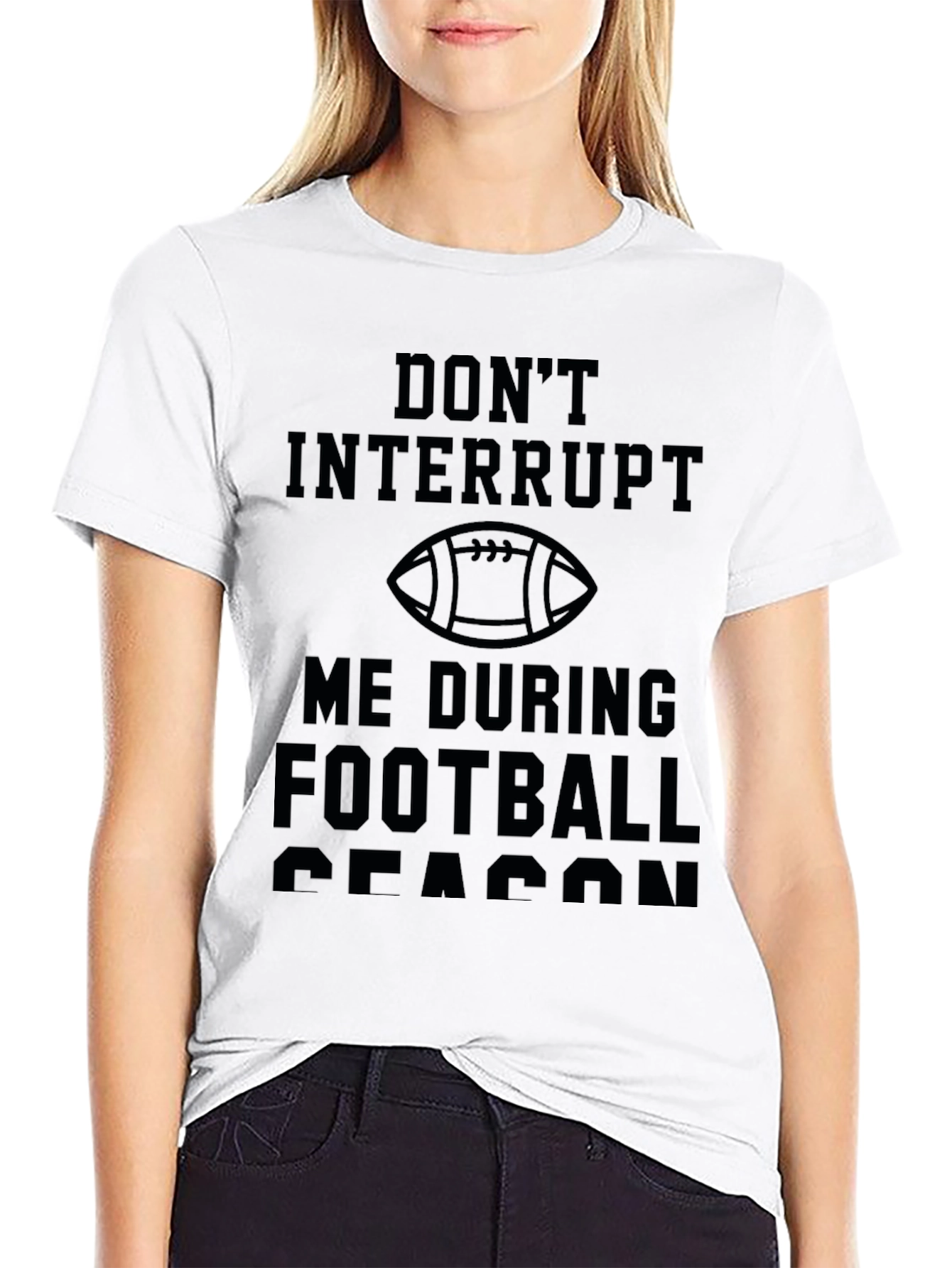 Dont Interrupt Football Season T-Shirt
