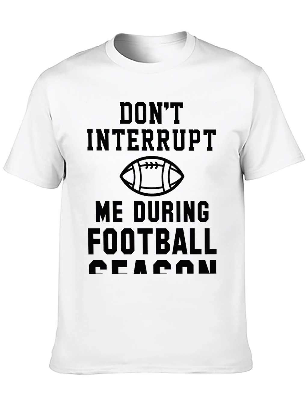 Dont Interrupt Football Season T-Shirt
